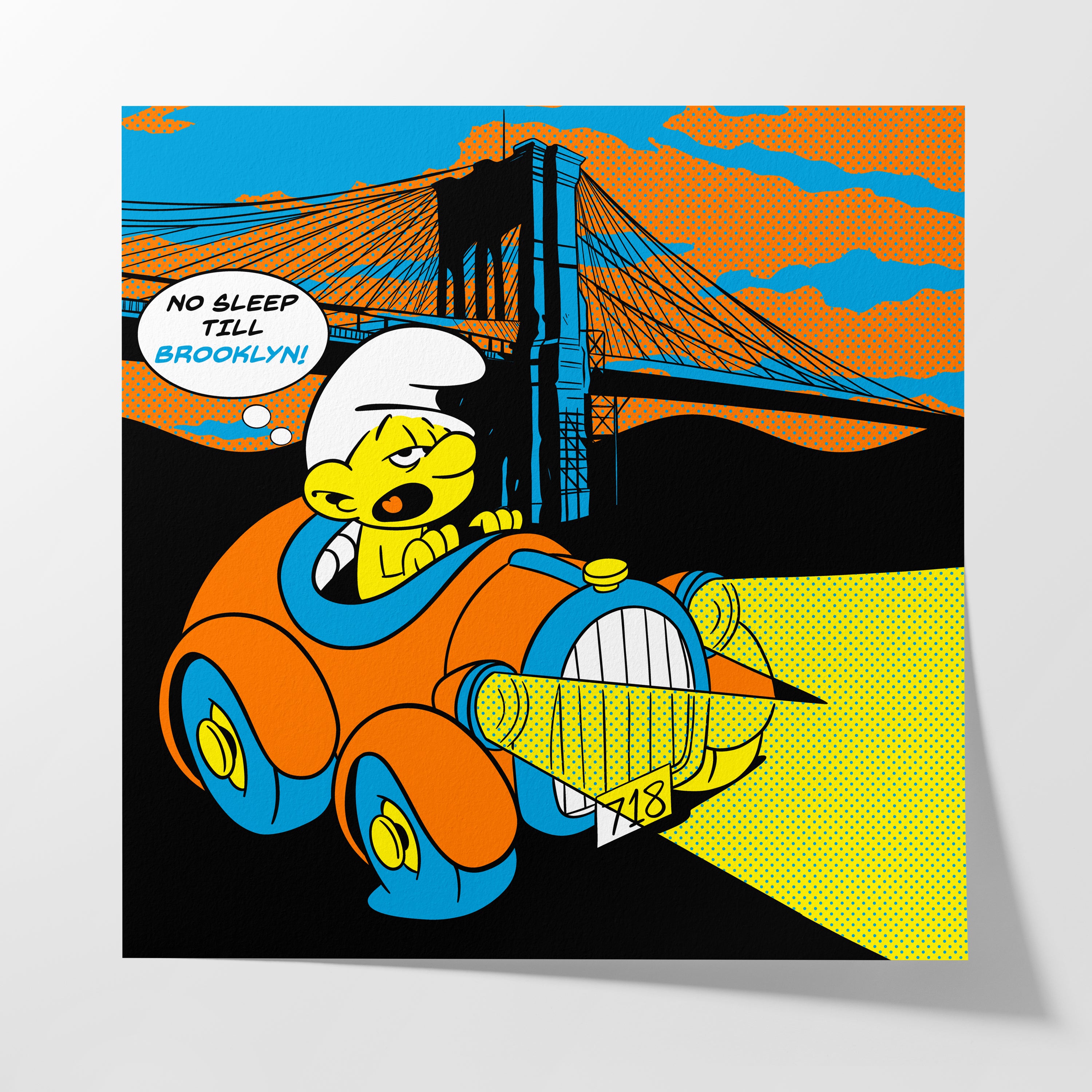 No Sleep Till Brooklyn Giclee Art Print