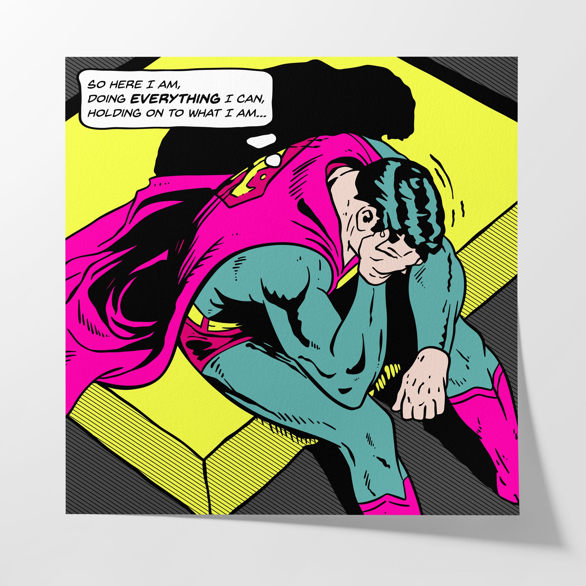 Pretending I’m A Superman Giclee Art Print