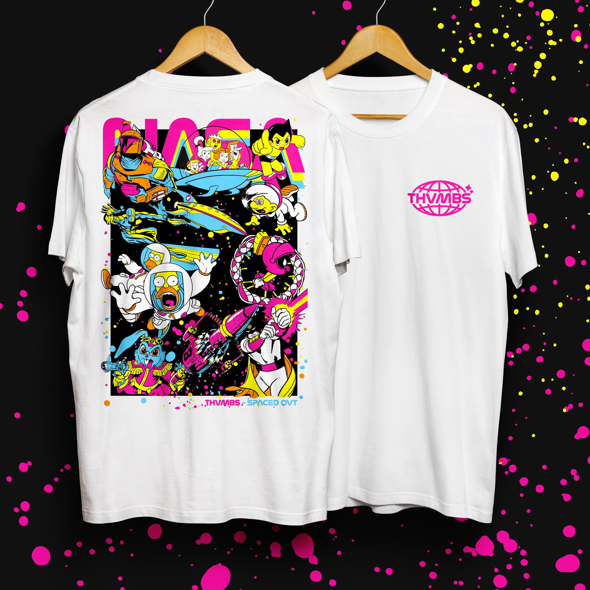 Spaced Out T-Shirt White