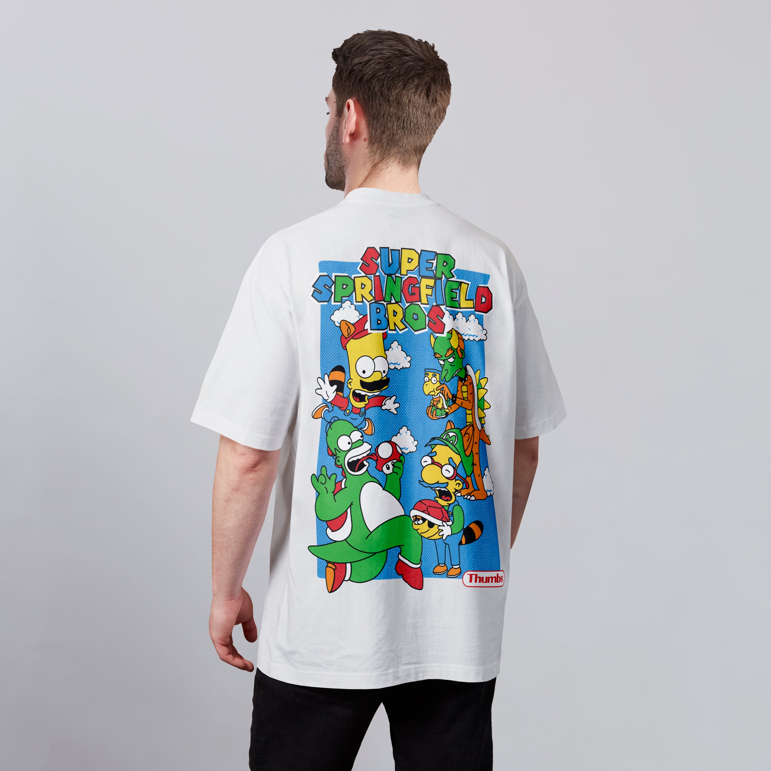 Super Springfield Bros T-Shirt White