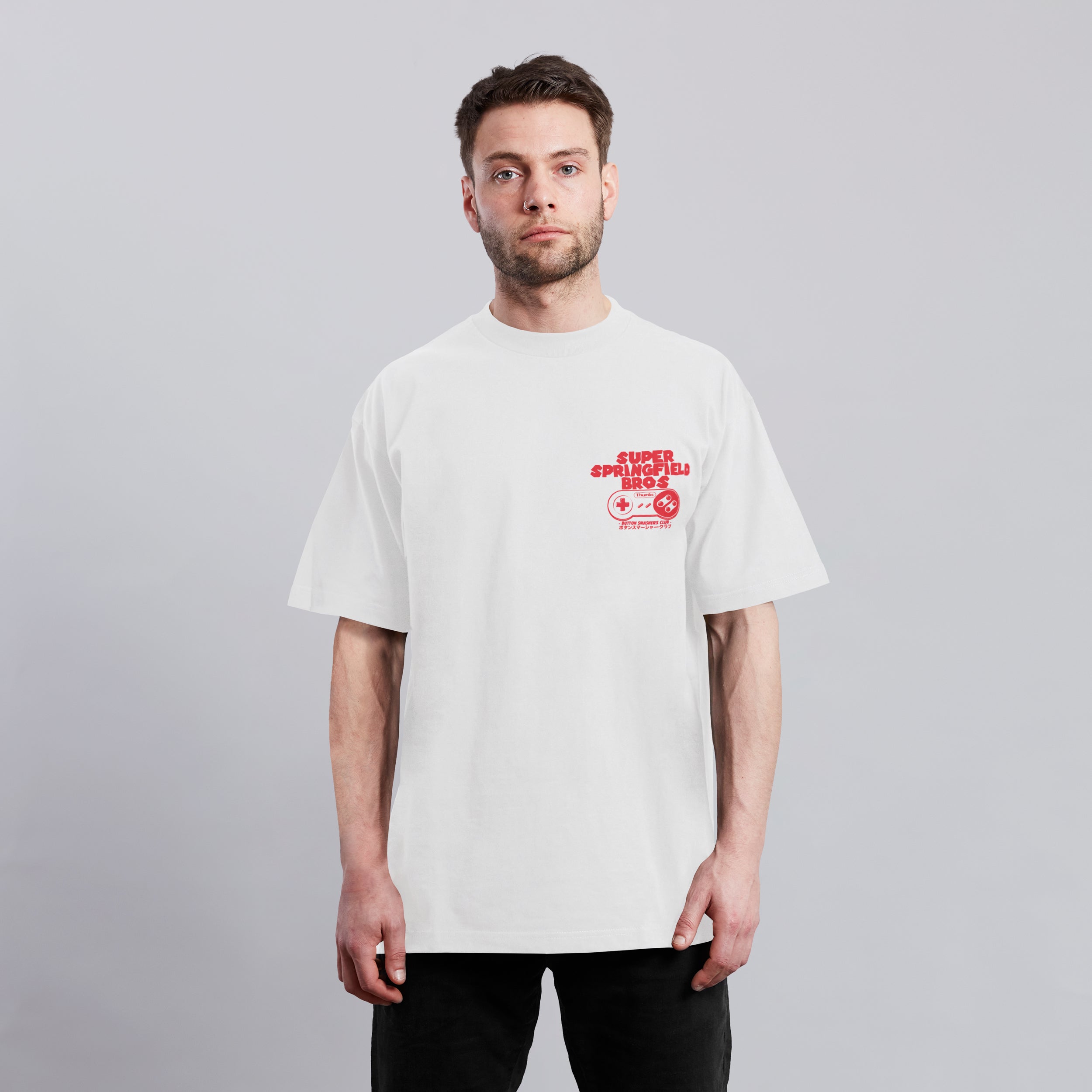 Super Springfield Bros T-Shirt White