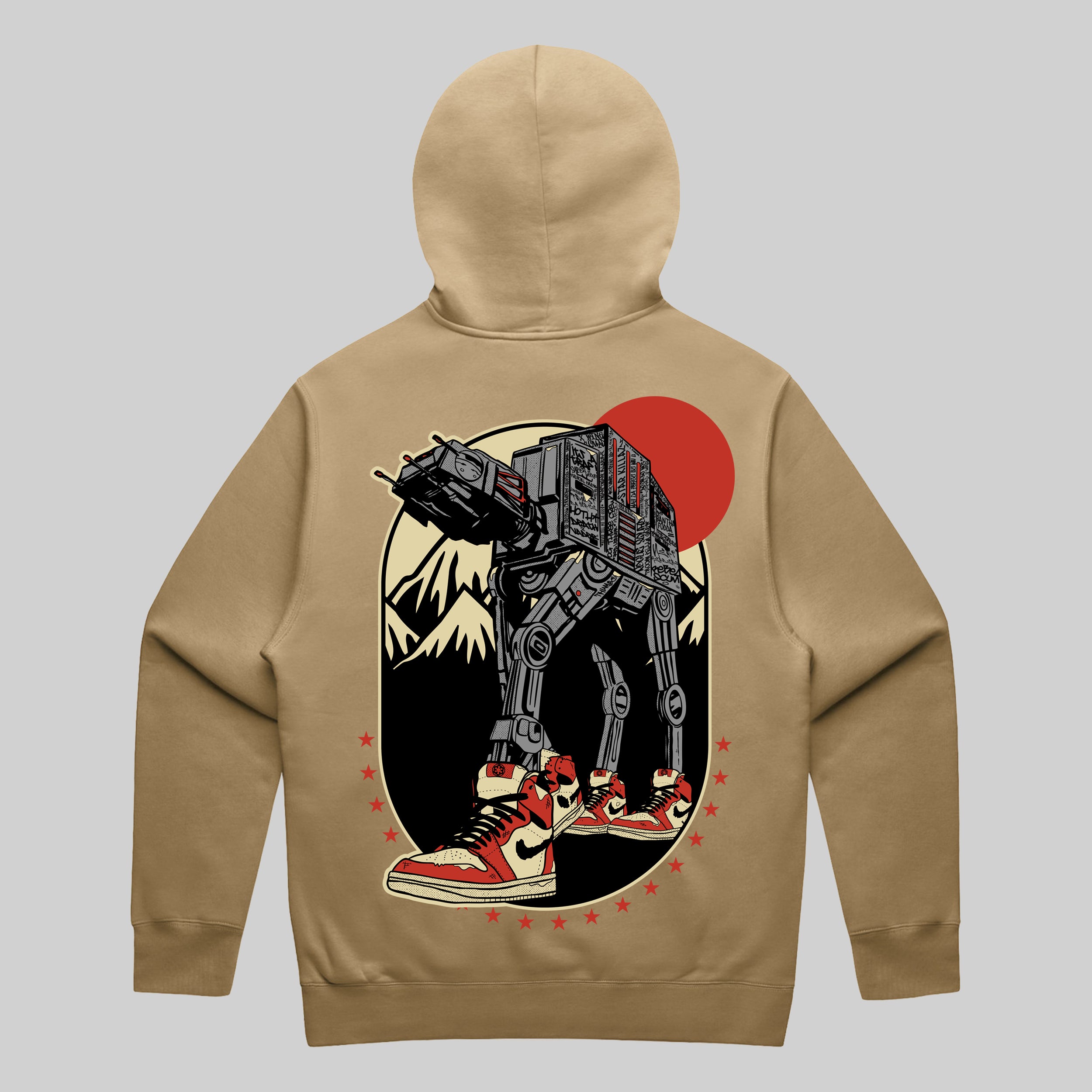 Star Sneaker 10 Year Relax Hood - Sand