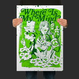 Where Is My Mind? Hand Embellished Giclee Fine Art Print