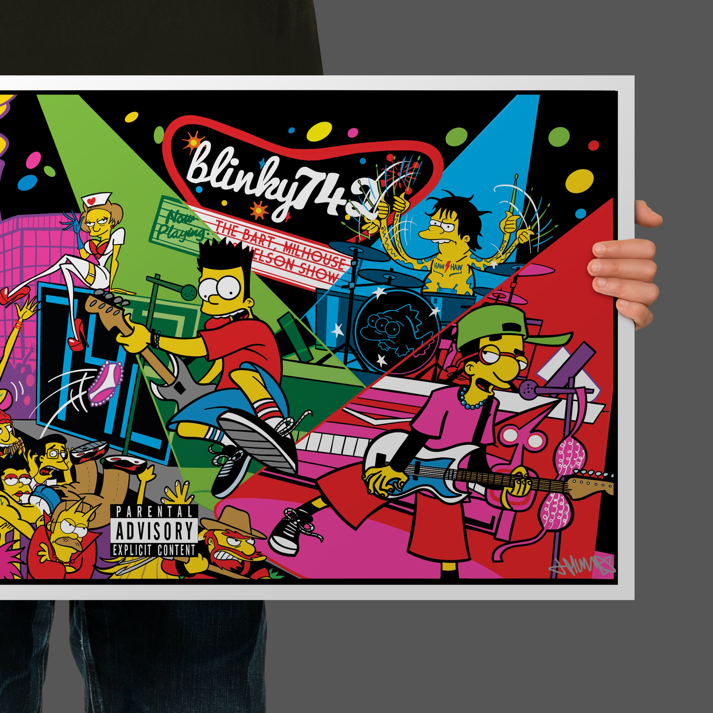 Blinky 742 (Version 2) Giclee Fine Art Print