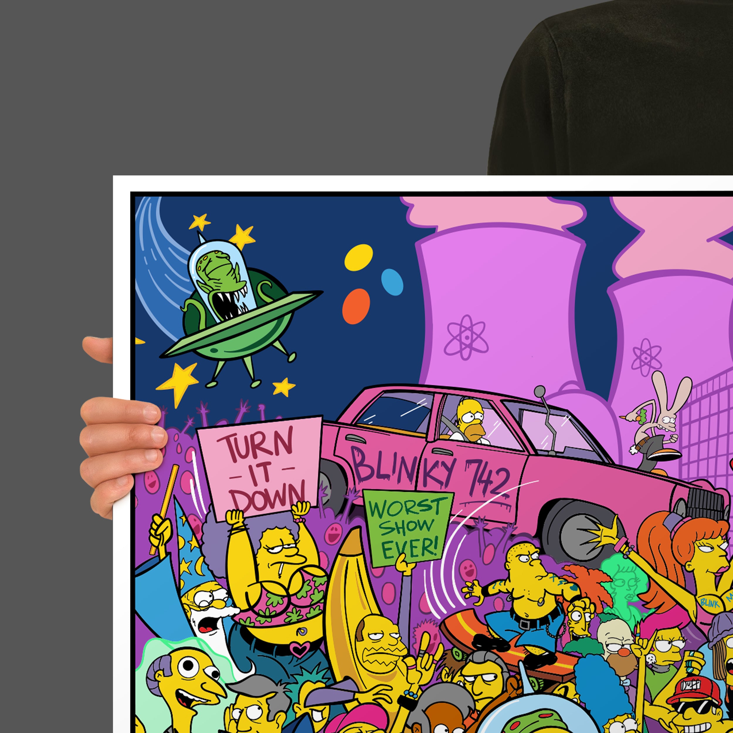 Blinky 742 Giclee Fine Art Print