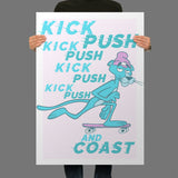 Kick Push Giclee Fine Art Print