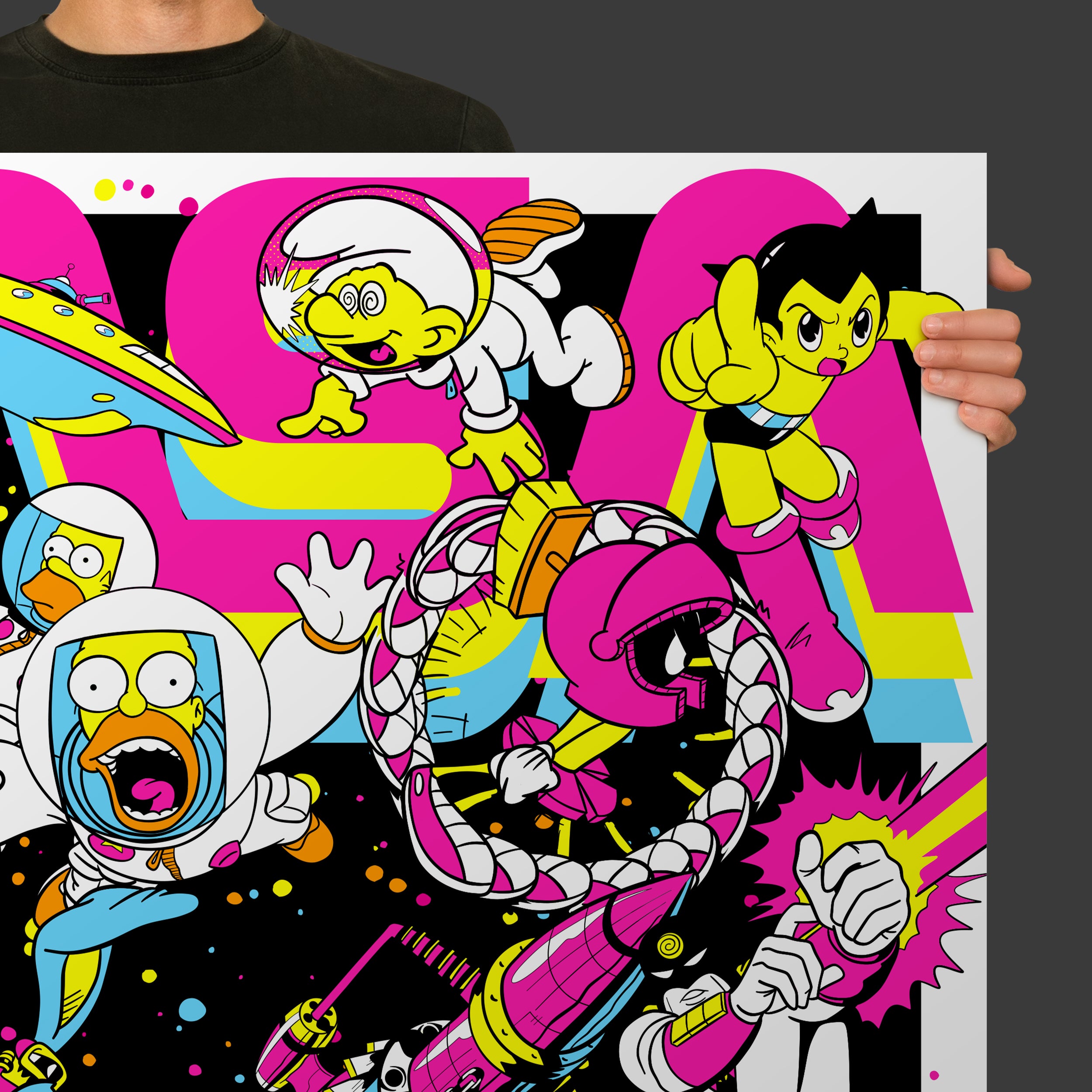 Spaced Out Giclee Fine Art Print