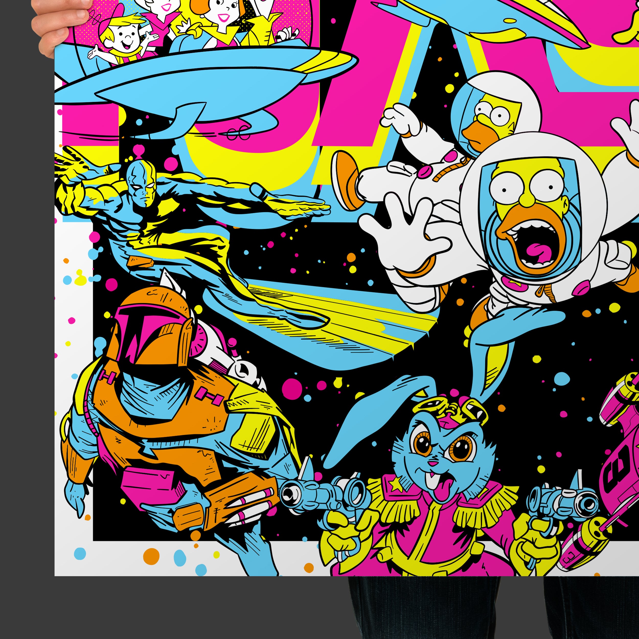 Spaced Out Giclee Fine Art Print