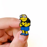 Wu-Tang Hans Hard Enamel Pin Badge