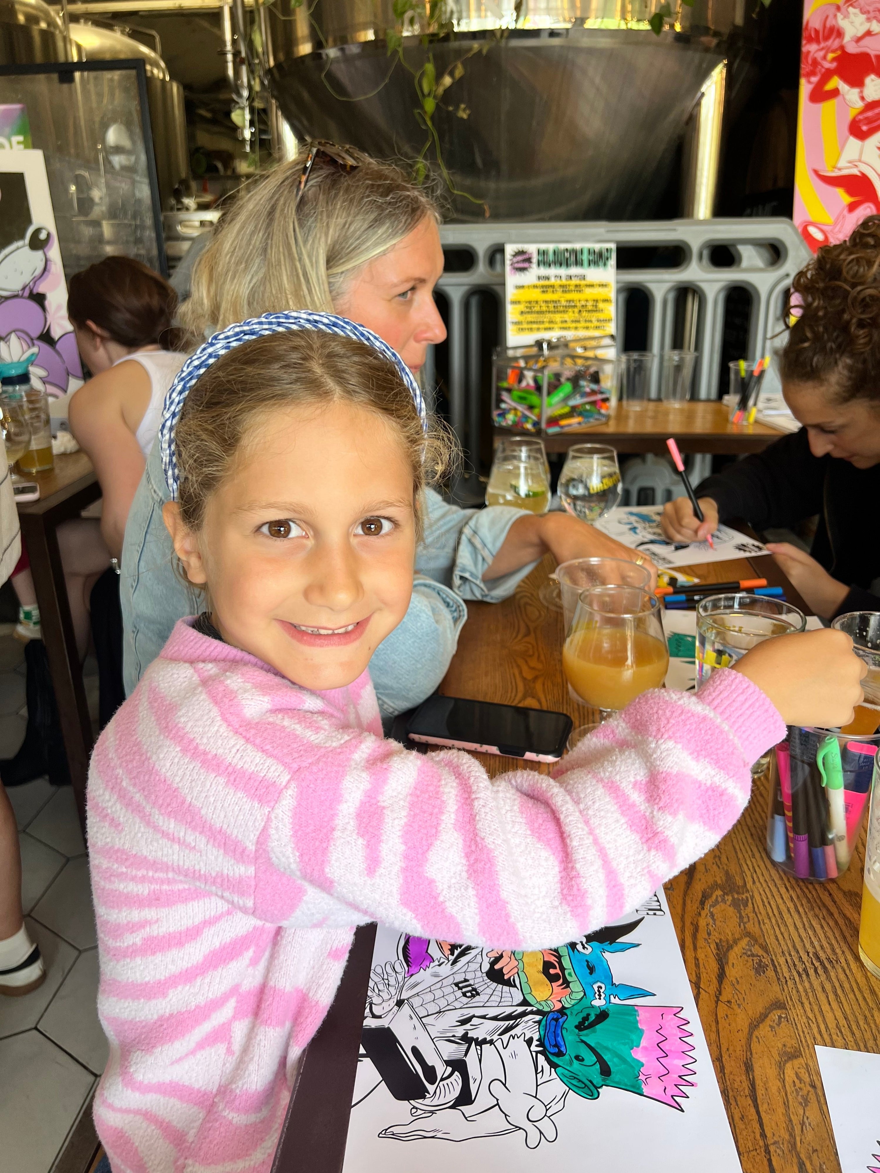 Colouring in Fun at Unbarred