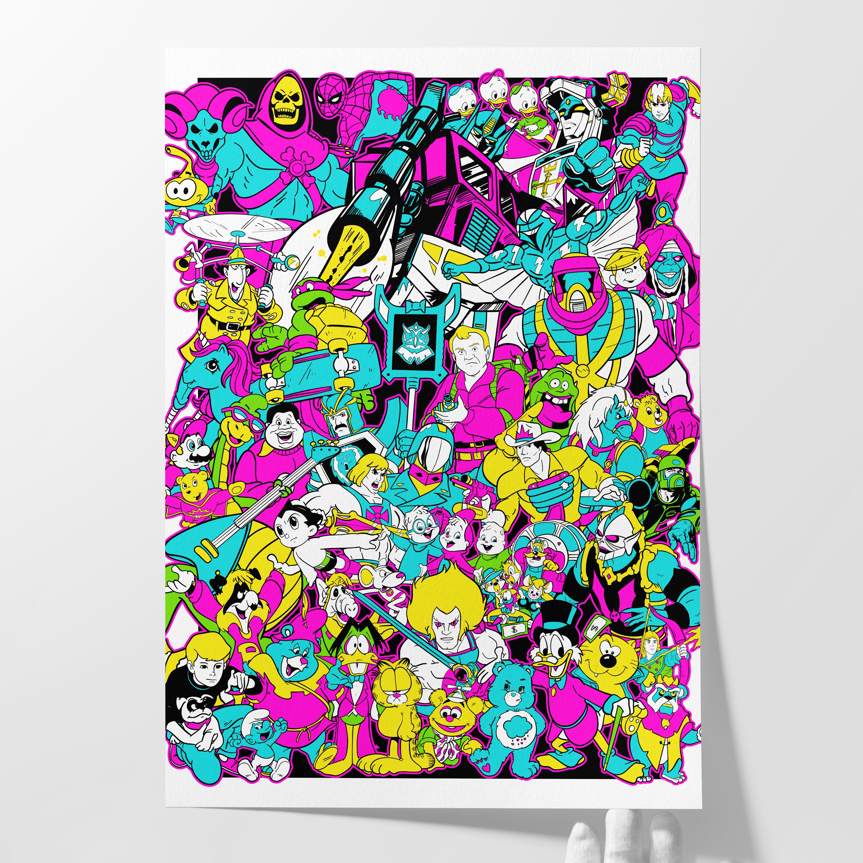 Made in the 80's Giclee Art Print