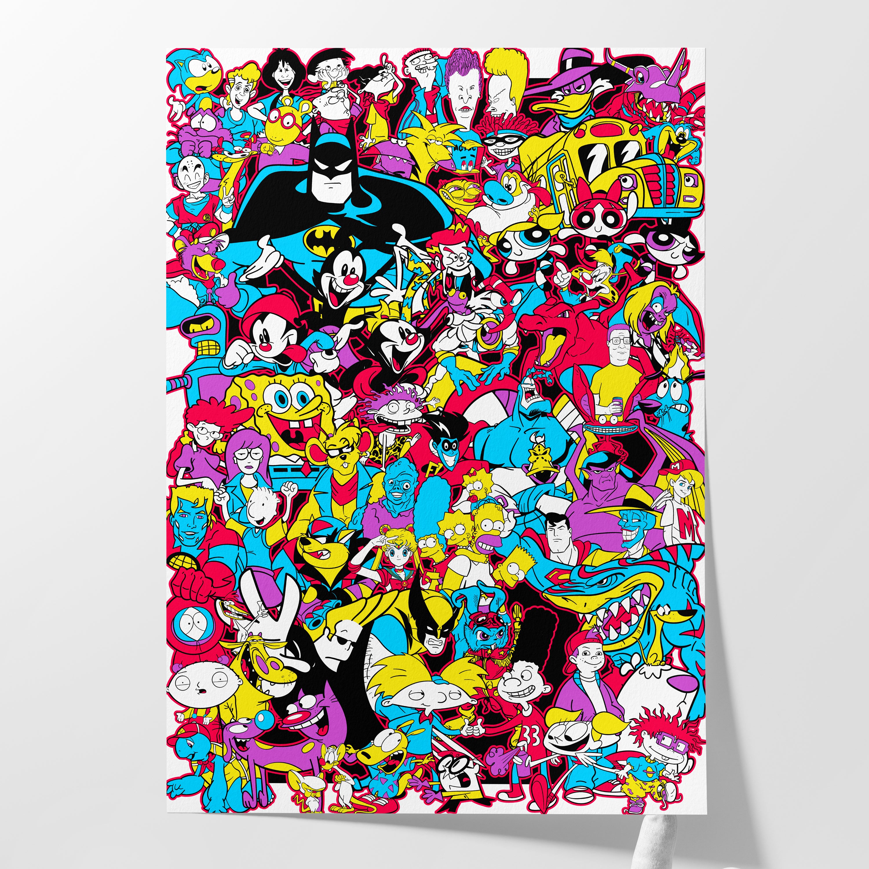 Made in the 90s "Seconds" Art Print - A2 Size