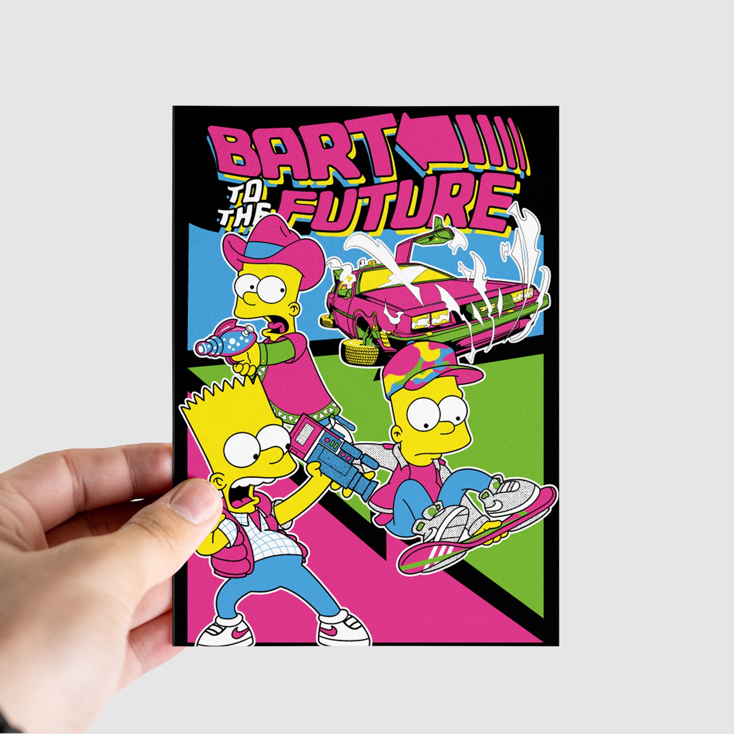 Bort to the Future Mini Print