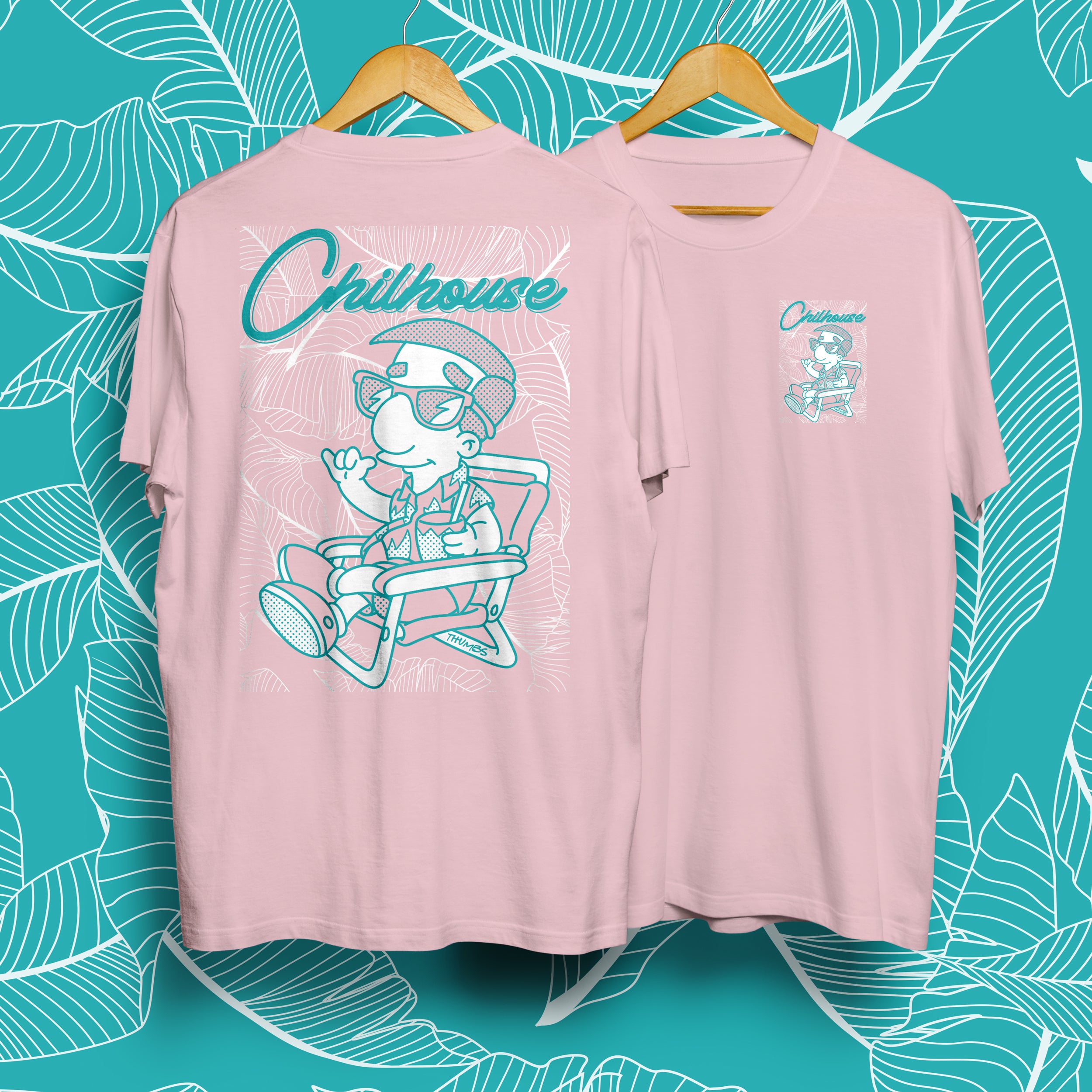 Chilhouse V1 "Seconds" Pink T-Shirt