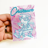 Chilhouse Clear Sticker