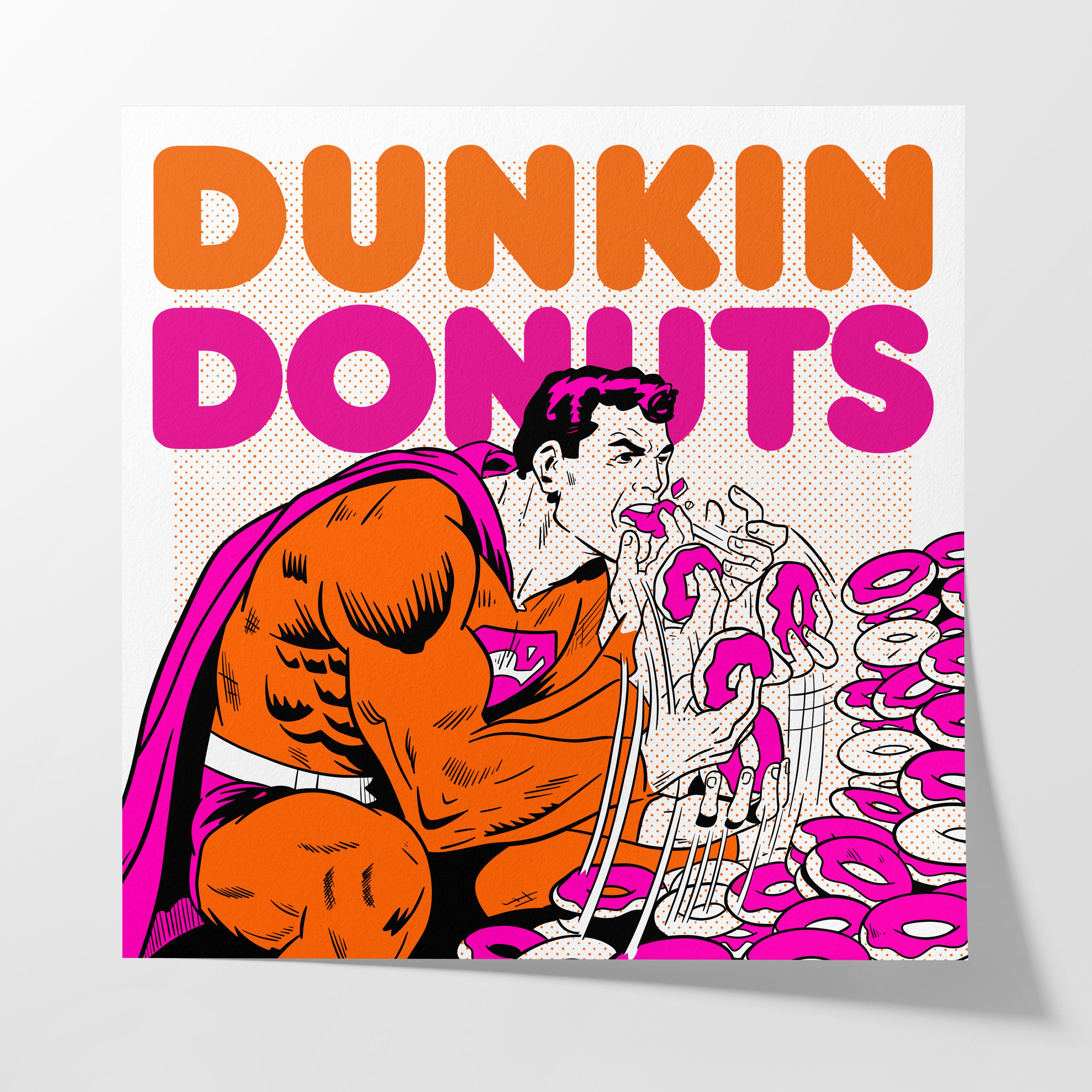 Dunkin Giclee Fine Art Print