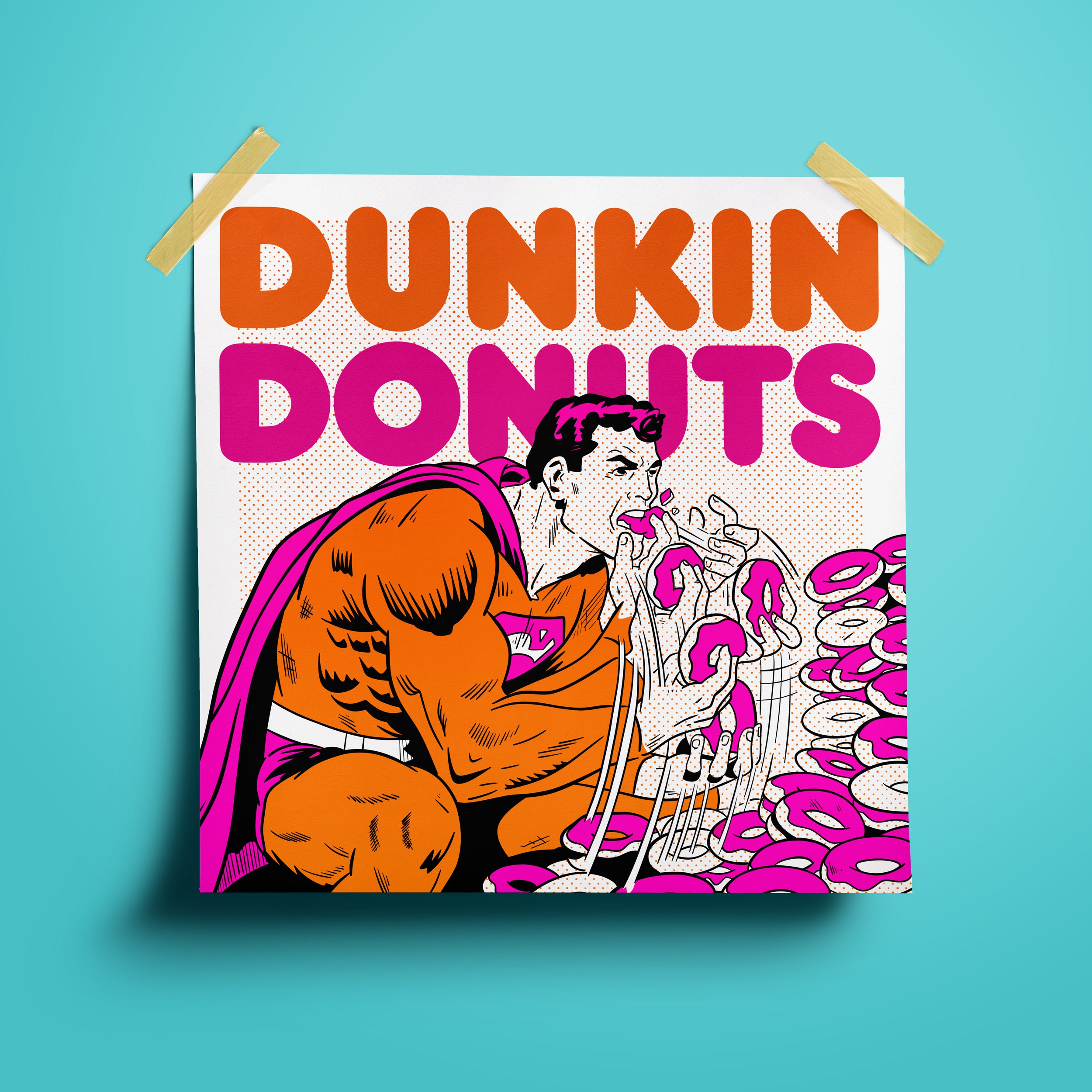 Dunkin Mini Print