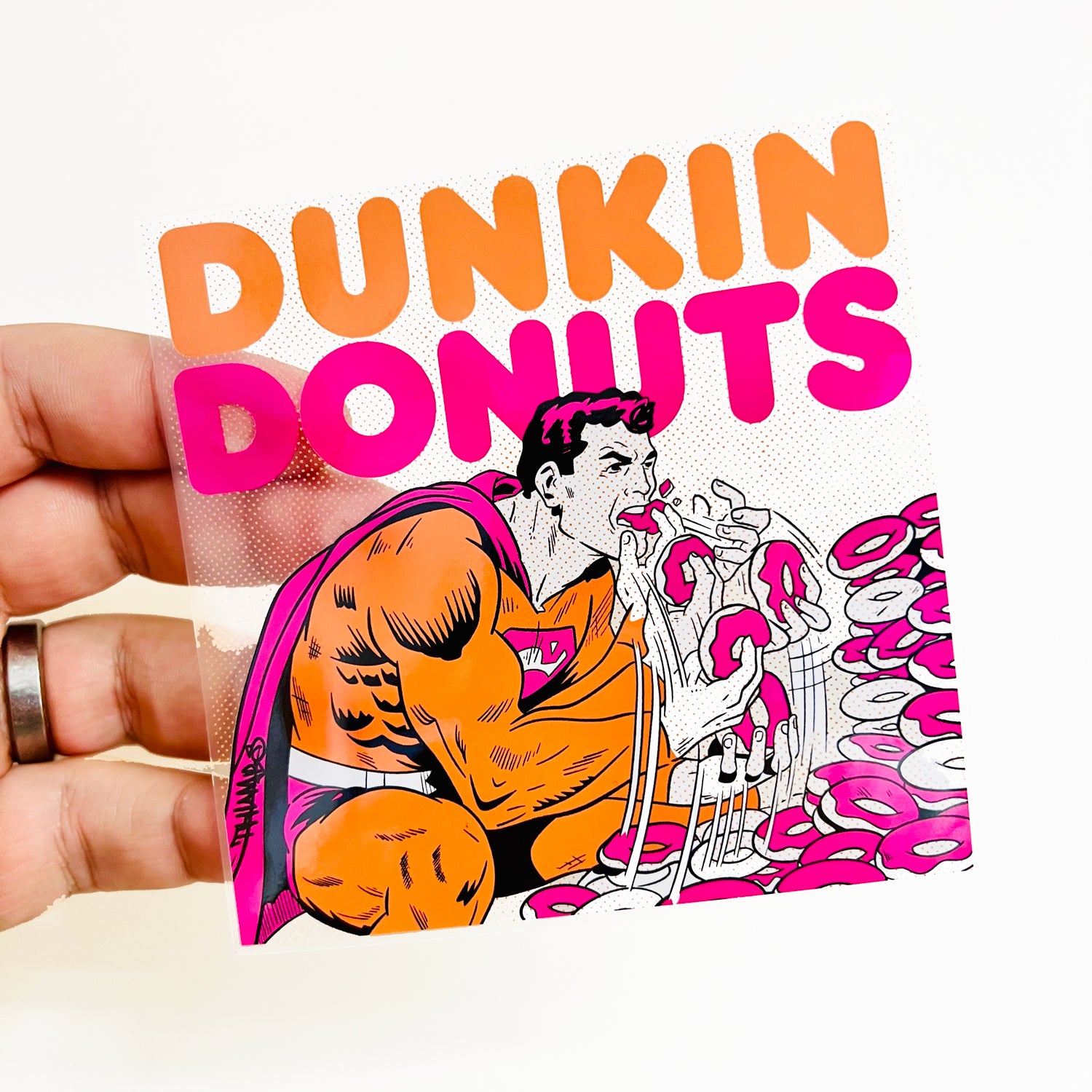 Dunkin Sticker
