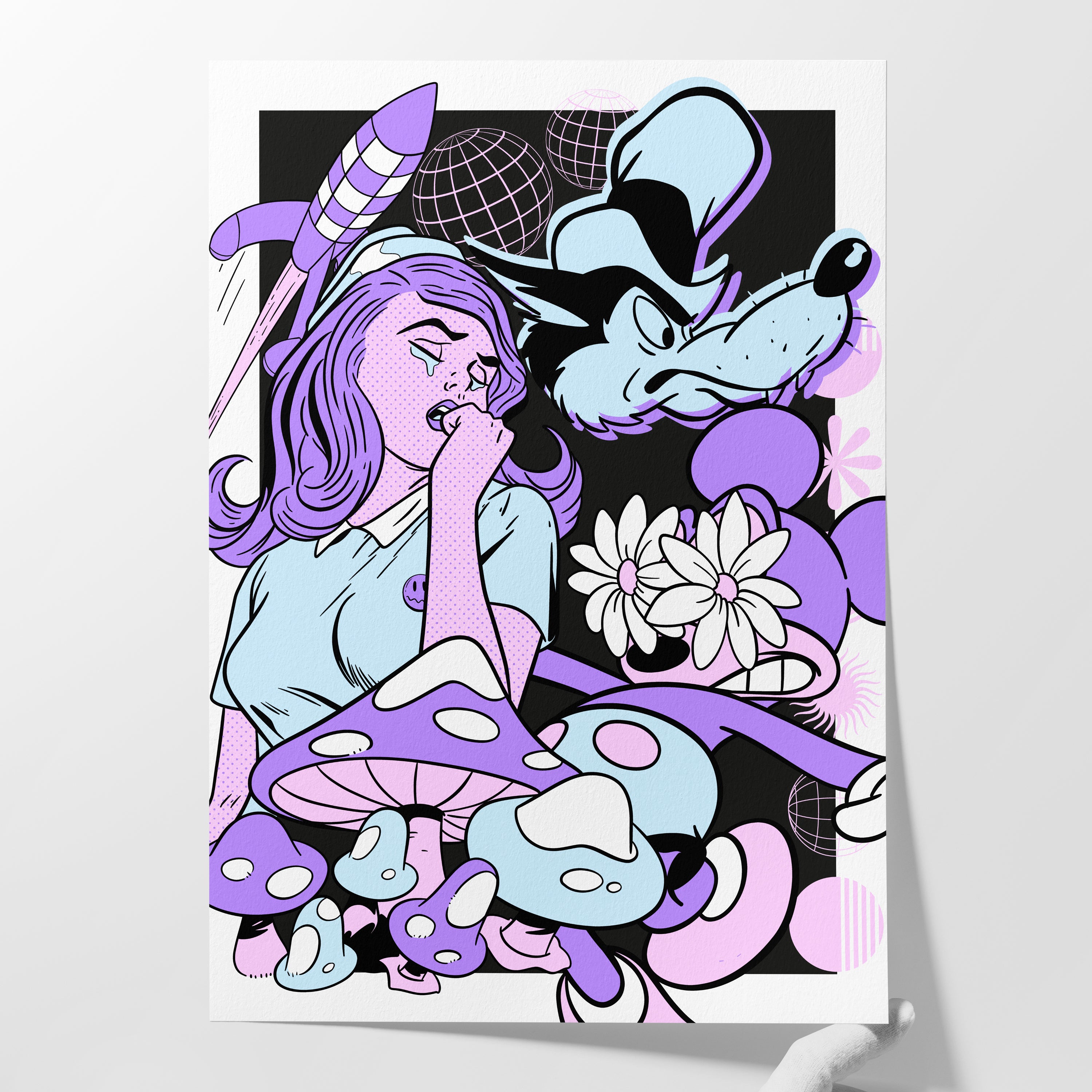 Fantasia "Seconds" Art Print - A1 Size