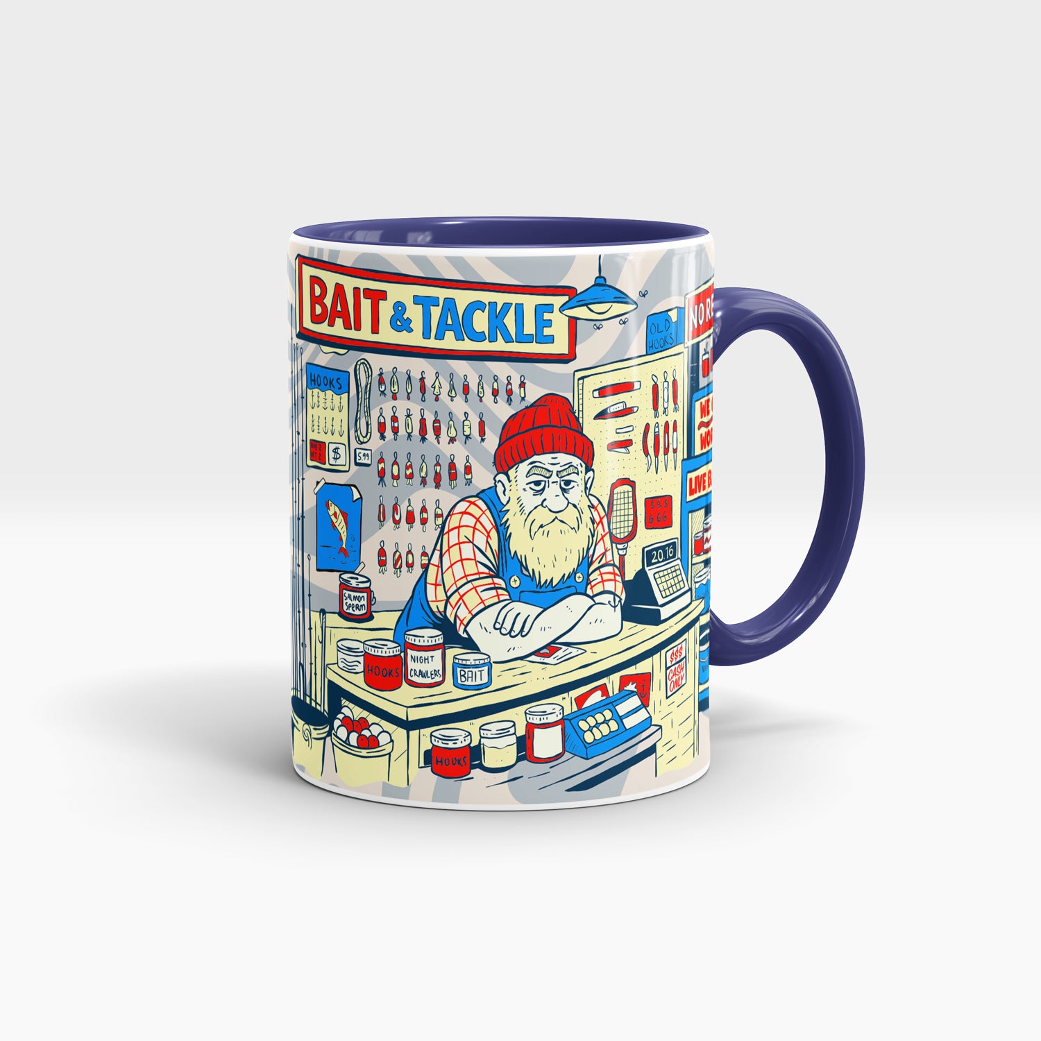 Fishy Thumbs Ceramic Mug