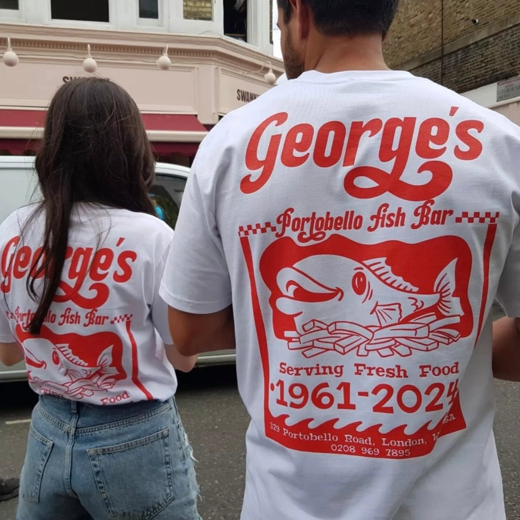 George's Fish Bar Anniversary T-Shirt