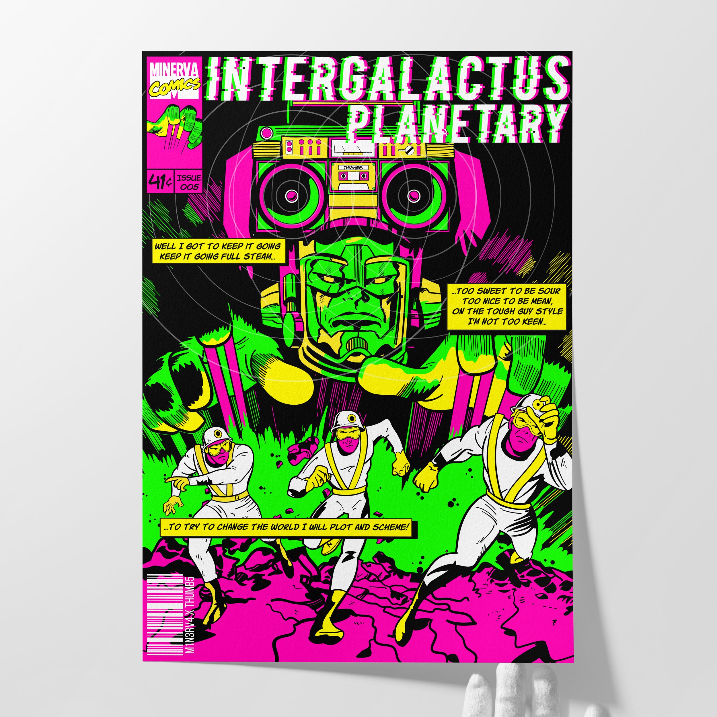 Intergalactus Planetary Giclee Fine Art Print