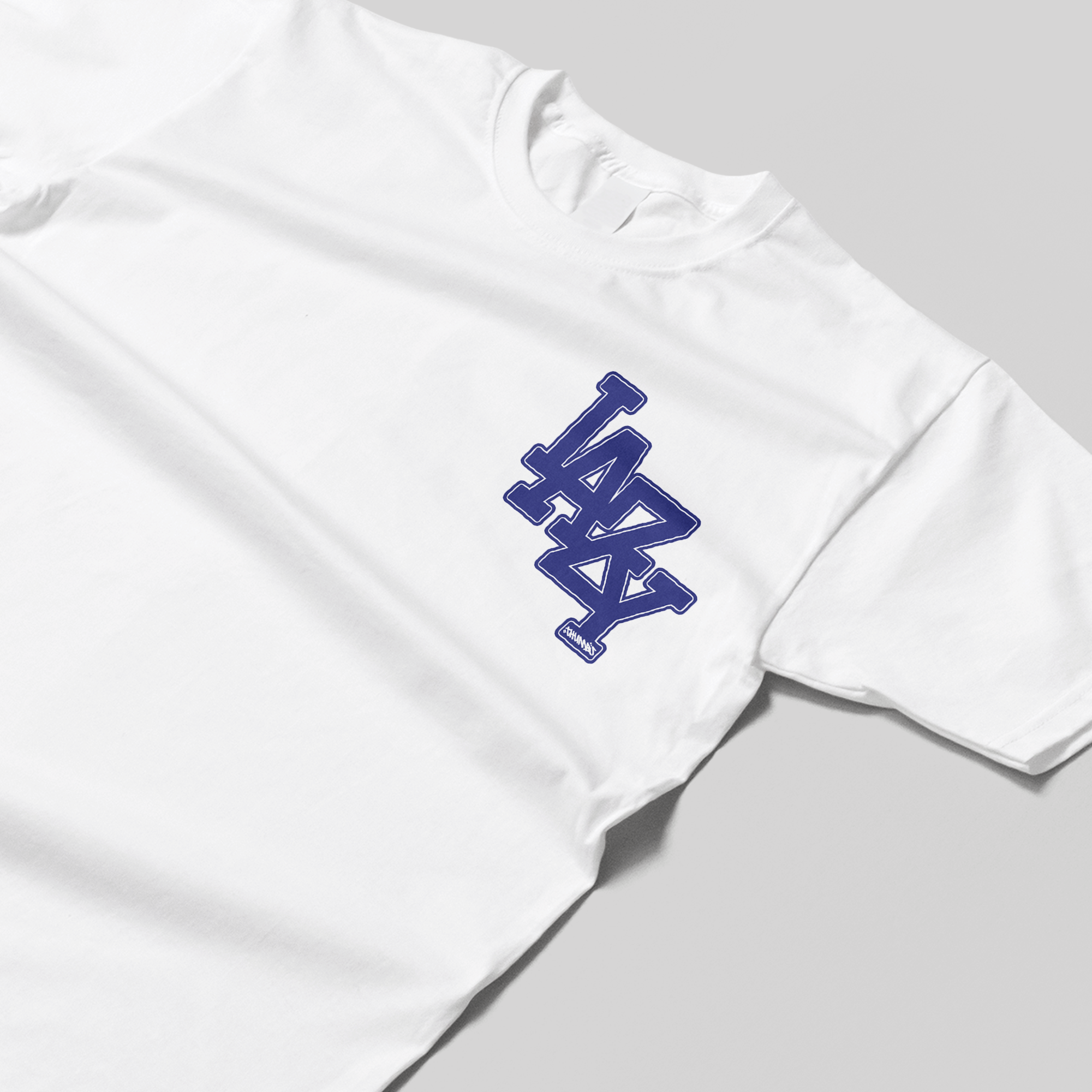Thumbs LA-ZY T-Shirt in White