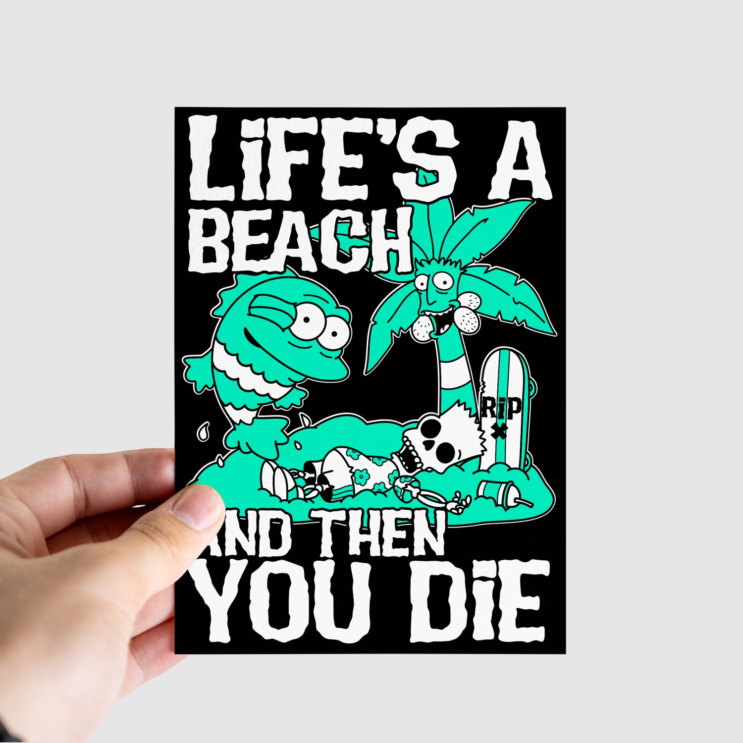 Life's a Beach Mini Print