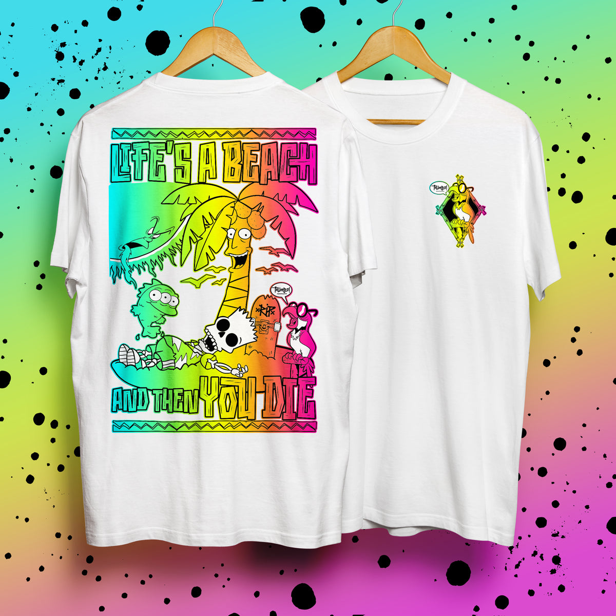 Life's a Beach T-Shirt in White