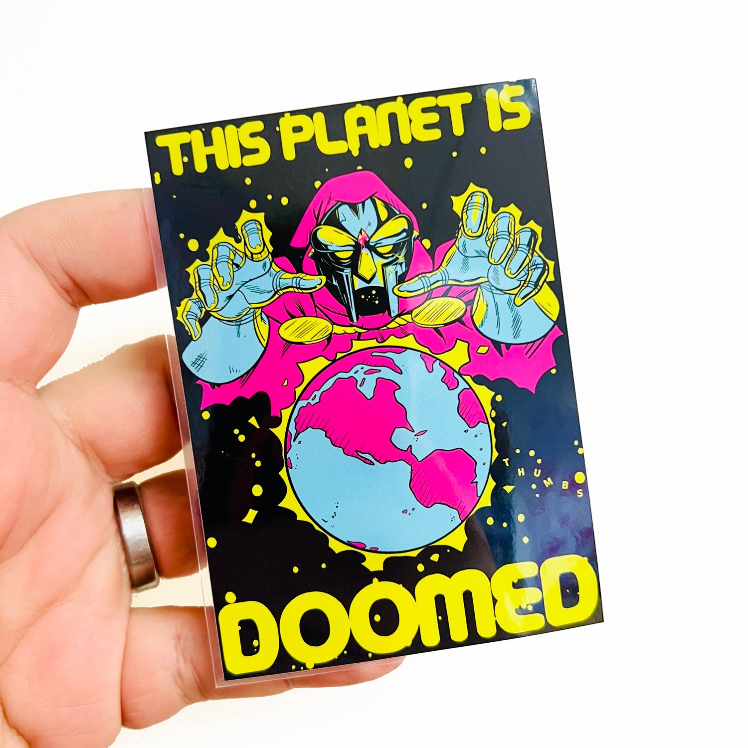 This Planet Is Doomed Sticker