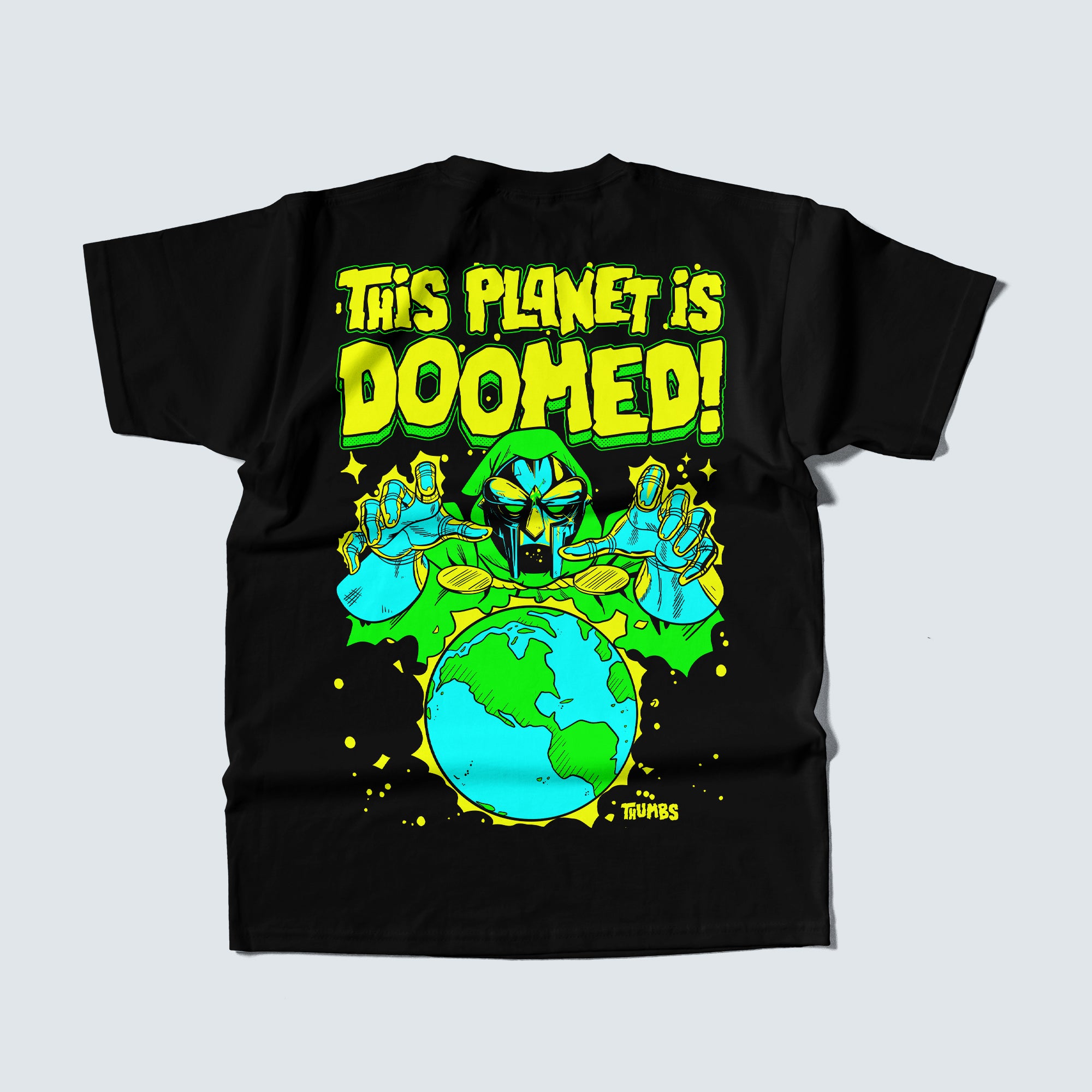 Planet is Doomed Back Print T-Shirt
