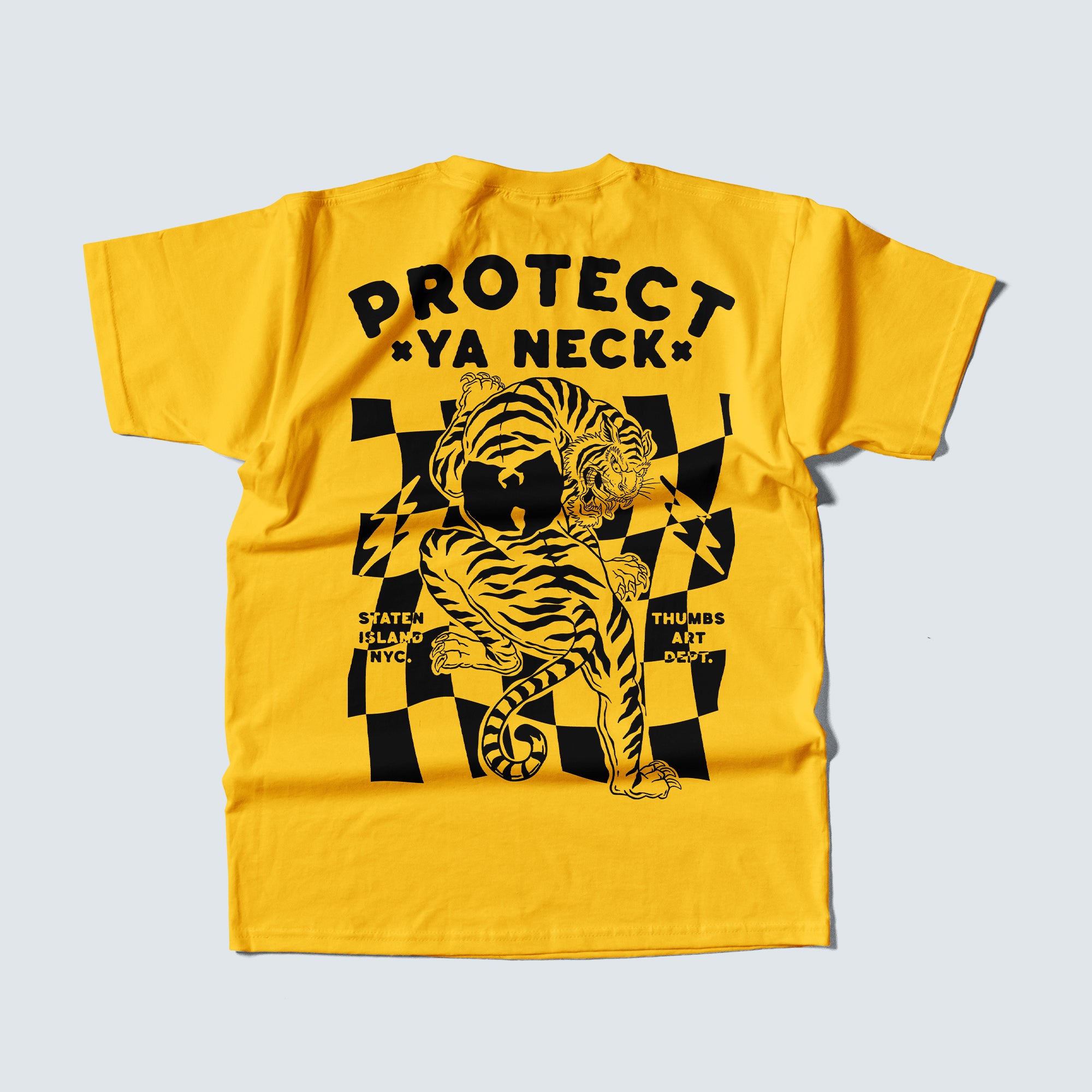 Protect Ya Neck T-Shirt Yellow