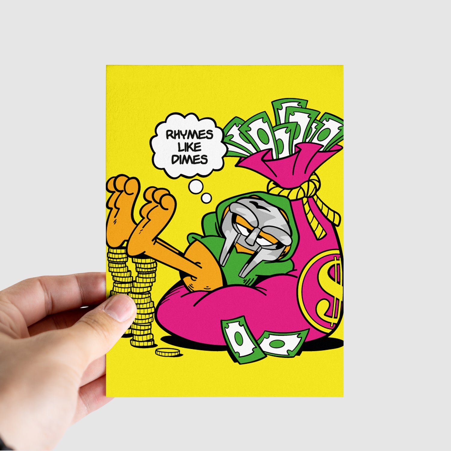 Rhymes Like Dimes Mini Print