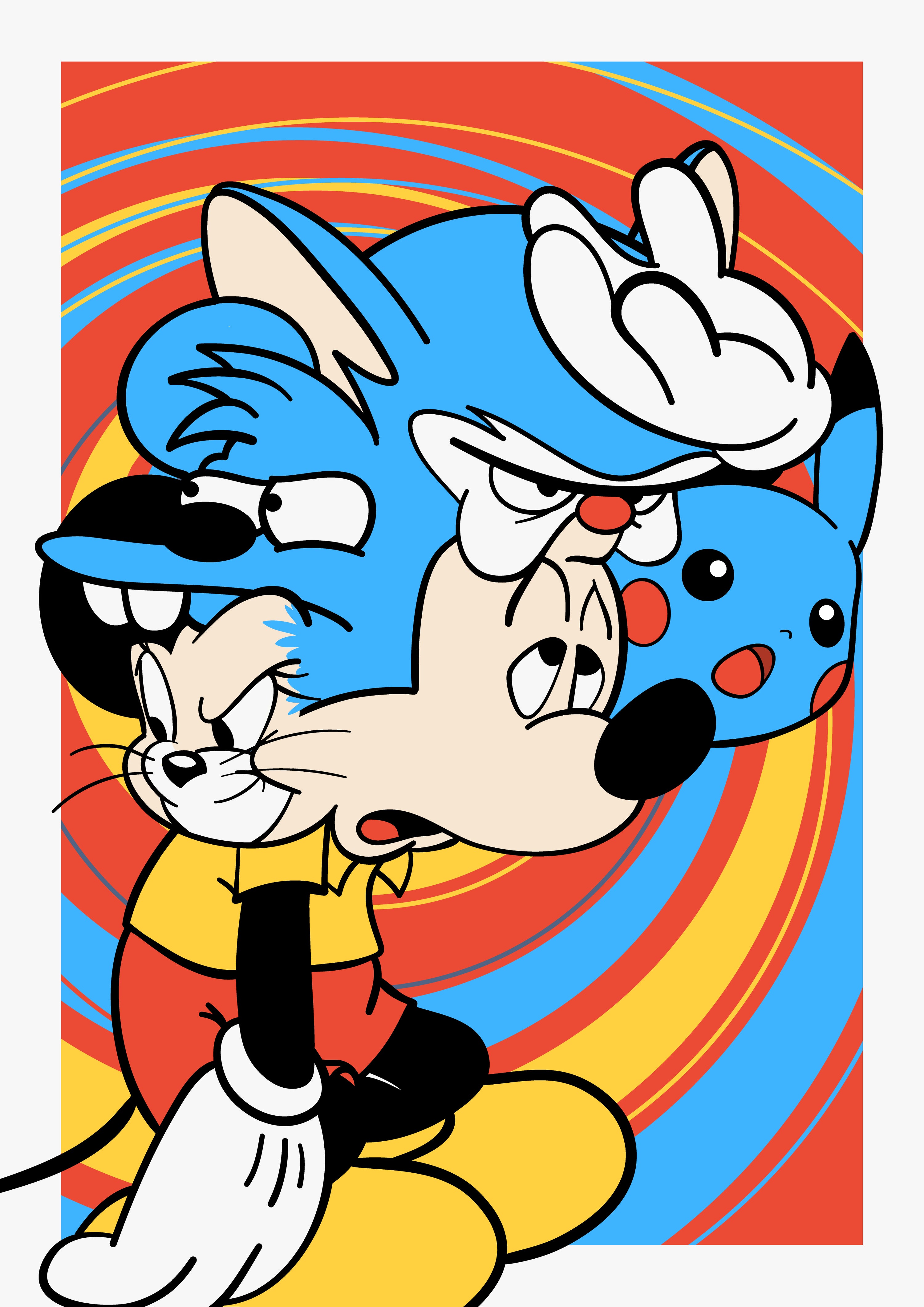 Self Loathing Mice "Seconds" Art Print - A1 Size
