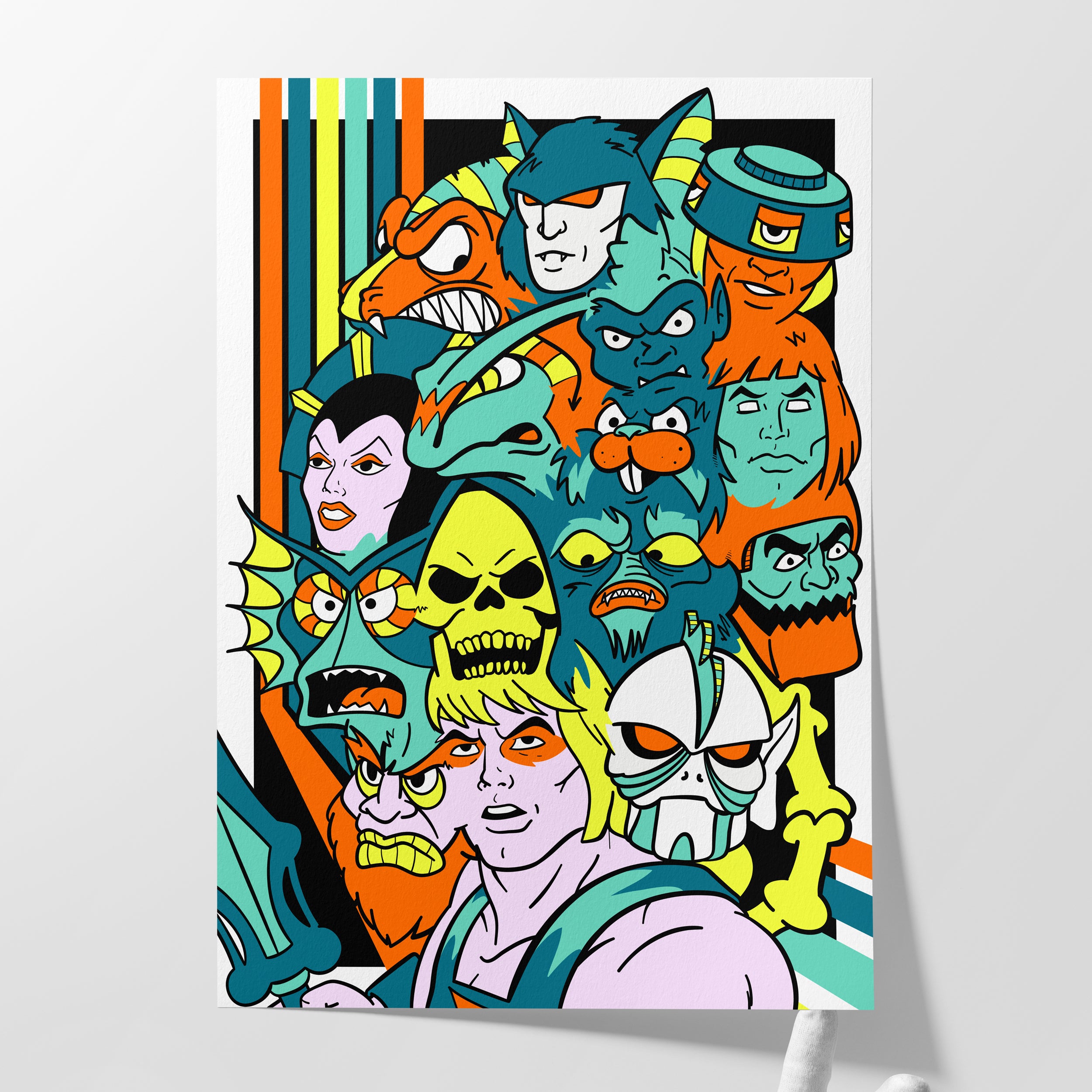 Bad Day in Eternia Giclee Fine Art Print