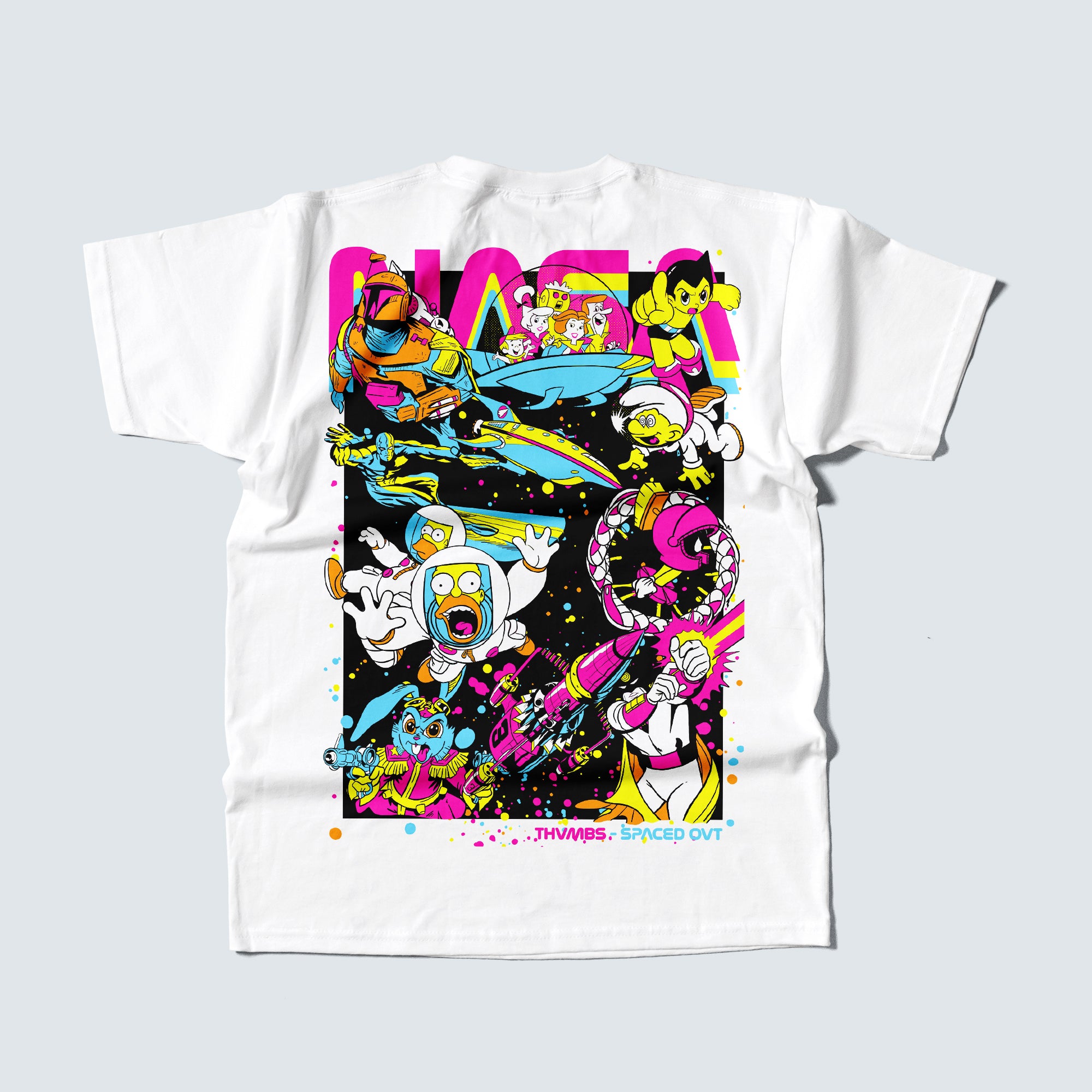 Spaced Out T-Shirt White