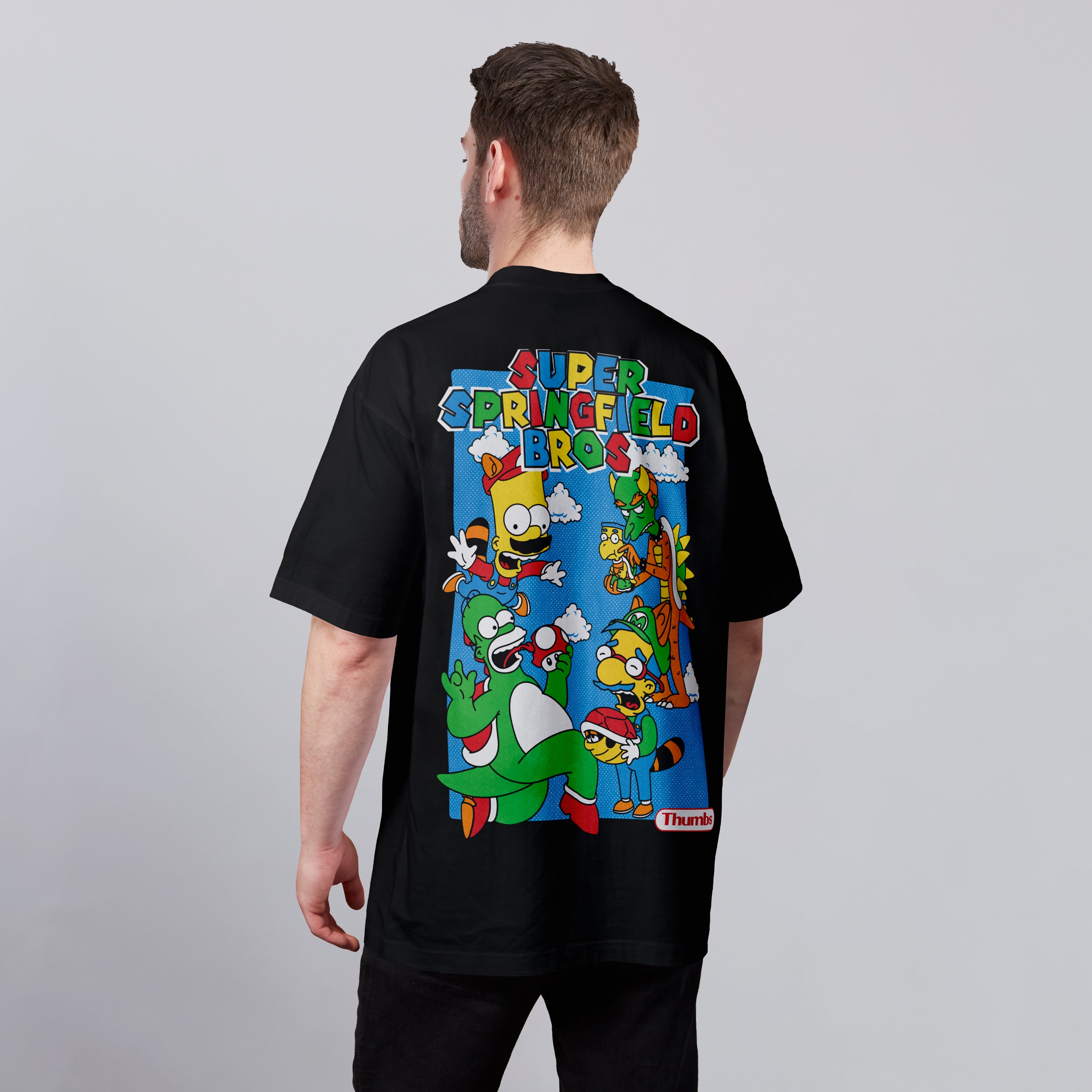 Super Springfield Bros T-Shirt Black