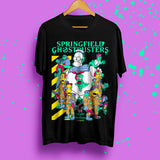 Springfield Ghostbusters Front Print T-Shirt