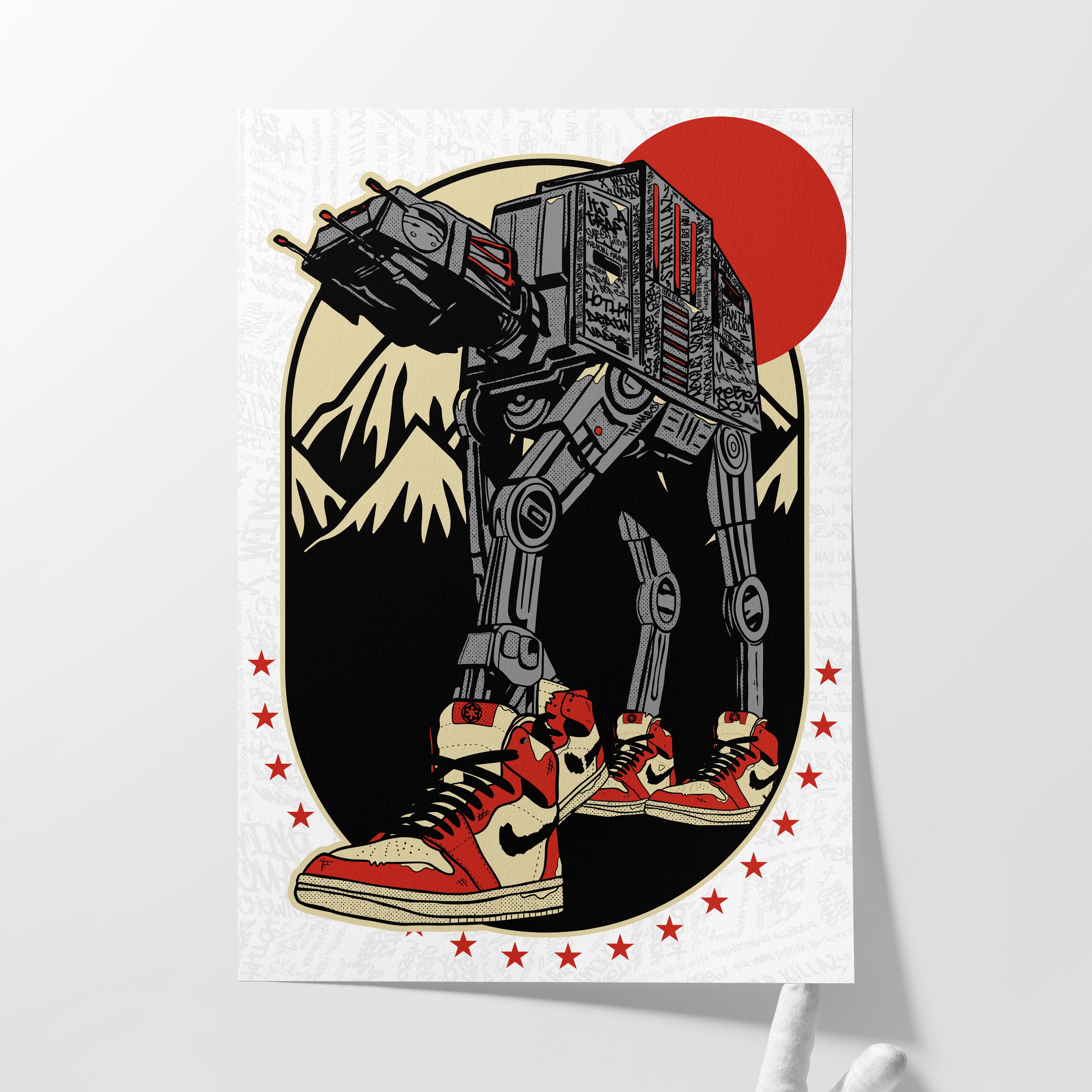 Star Sneaker "Seconds" Art Print