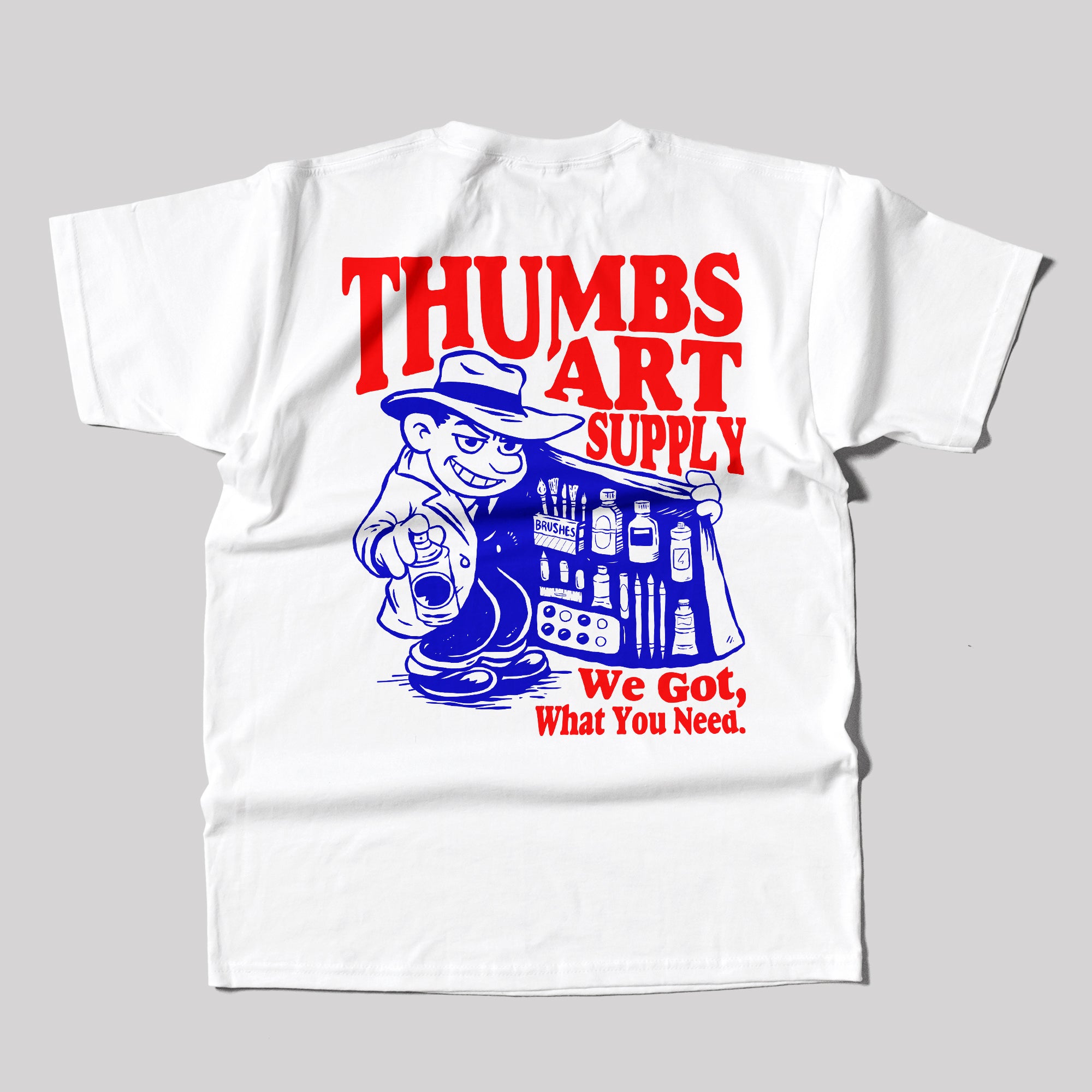 Thumbs Art Supply T-Shirt in White