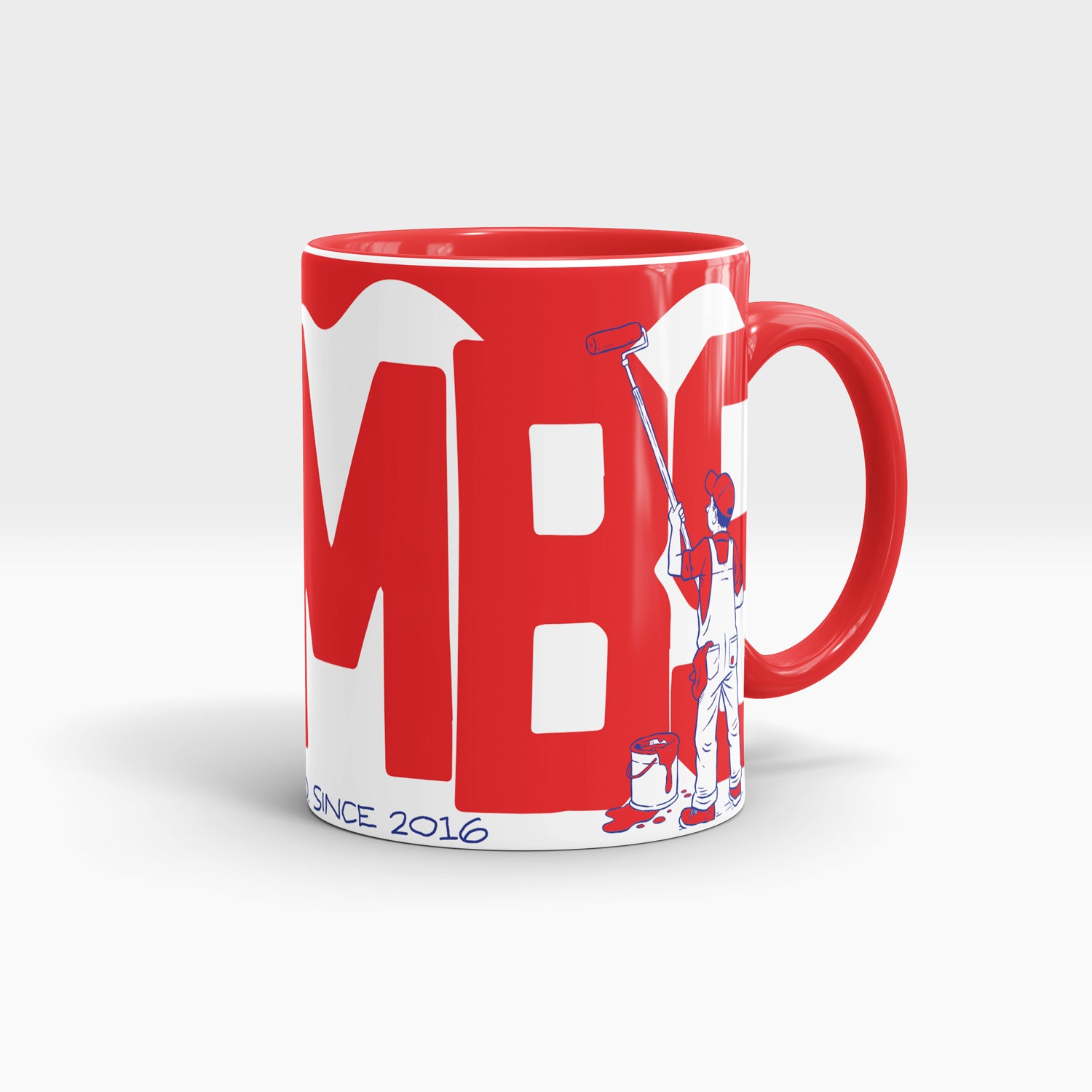 Thumbs Billboard Ceramic Mug
