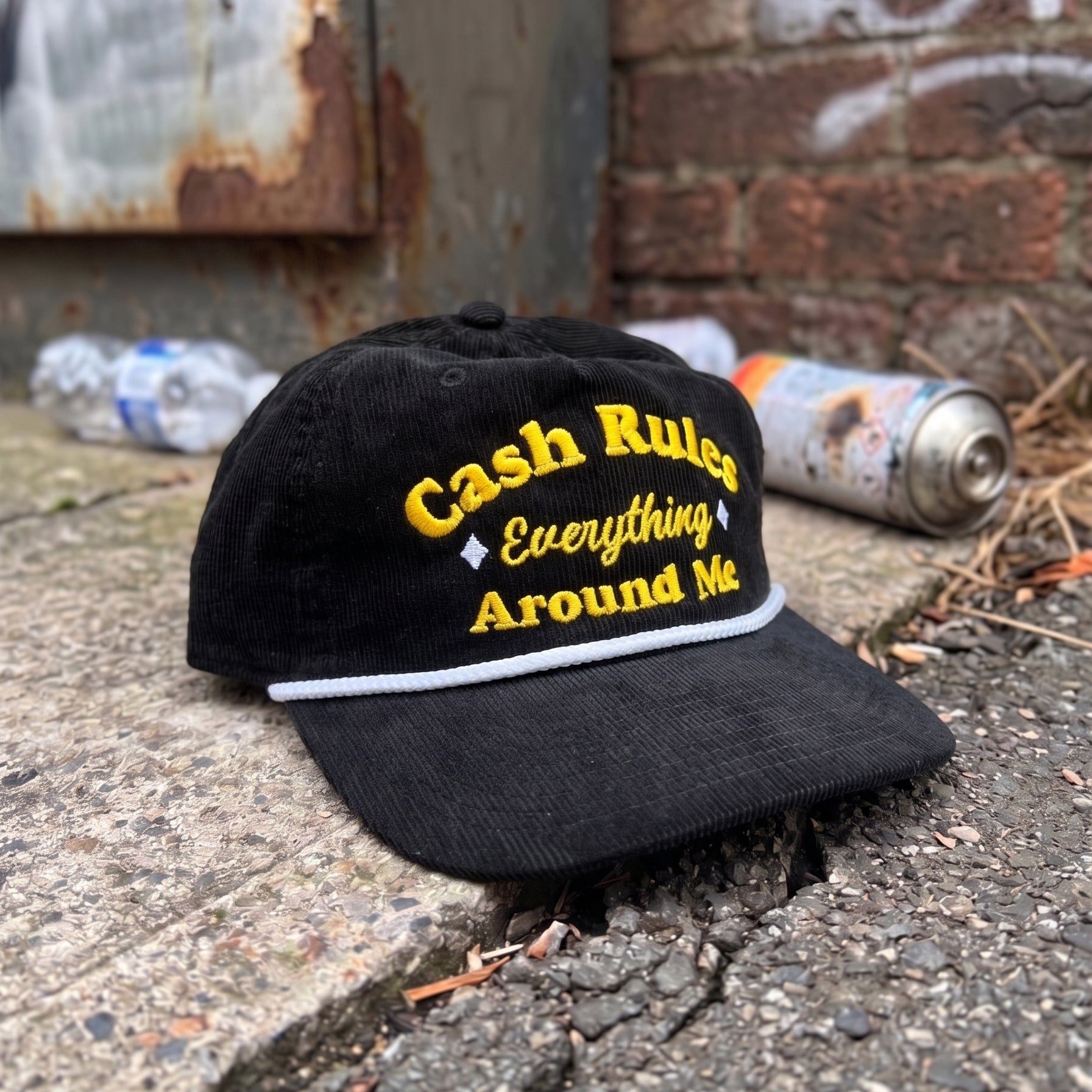 Thumbs CREAM Rope Cord Cap