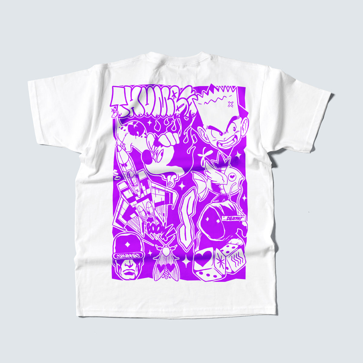 Thumbs Creator T-Shirt in Purple