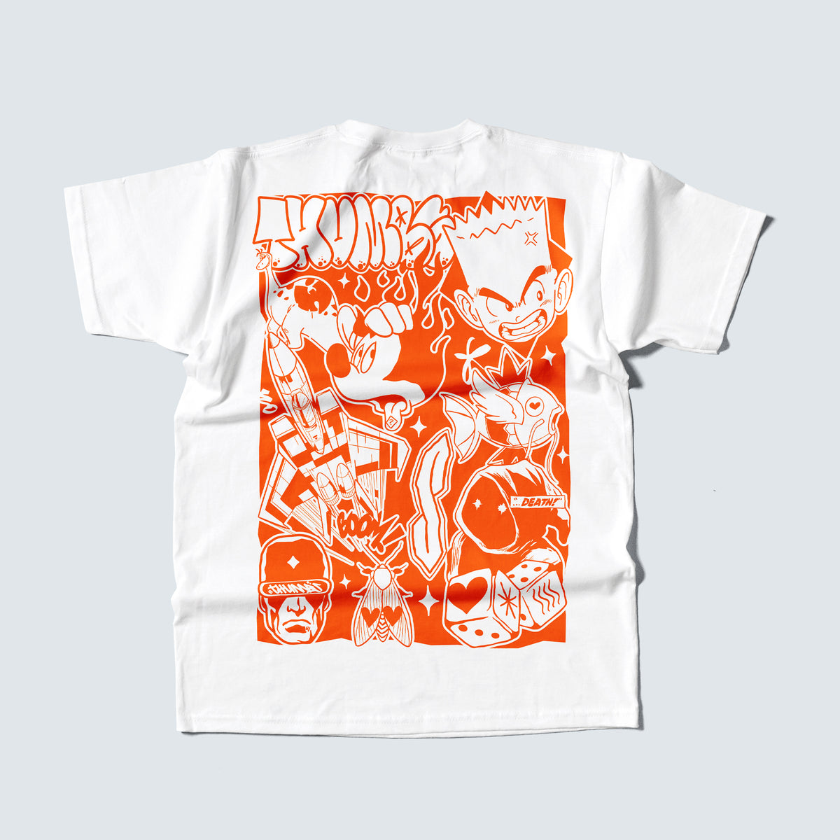 Thumbs Creator T-Shirt in Orange