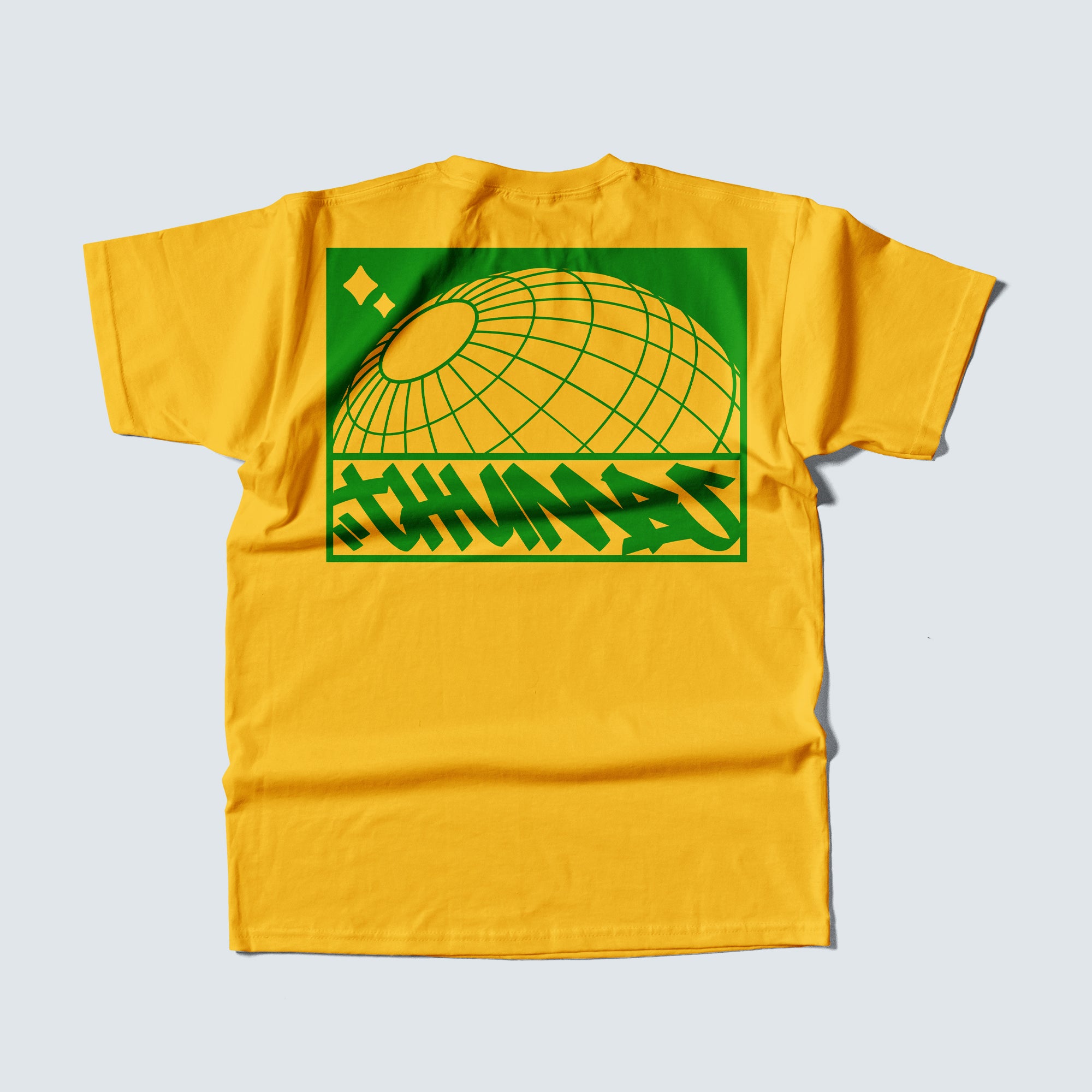 Thumbs Global Tag Yellow/Green T-Shirt
