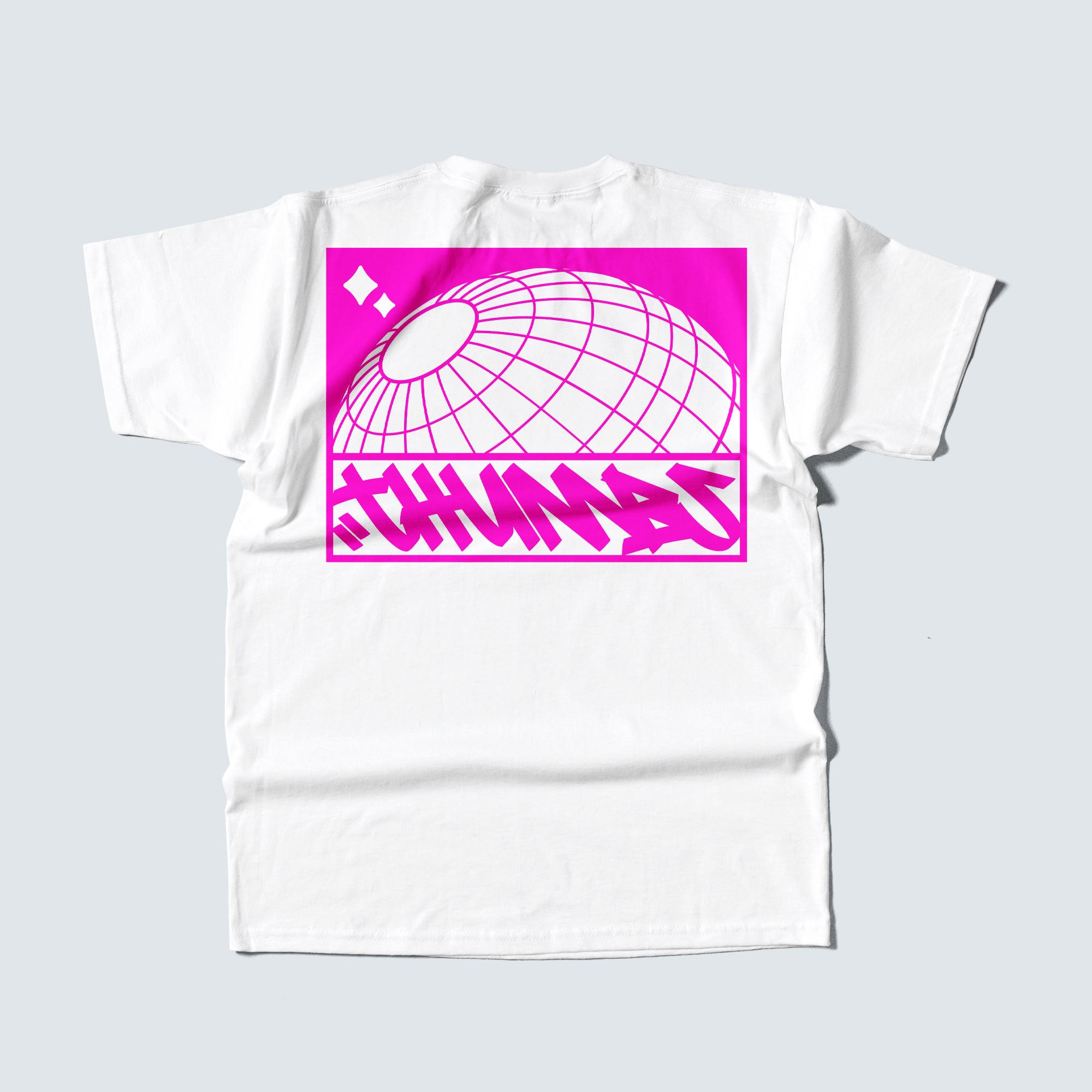 Thumbs Global Tag Hot Pink T-Shirt