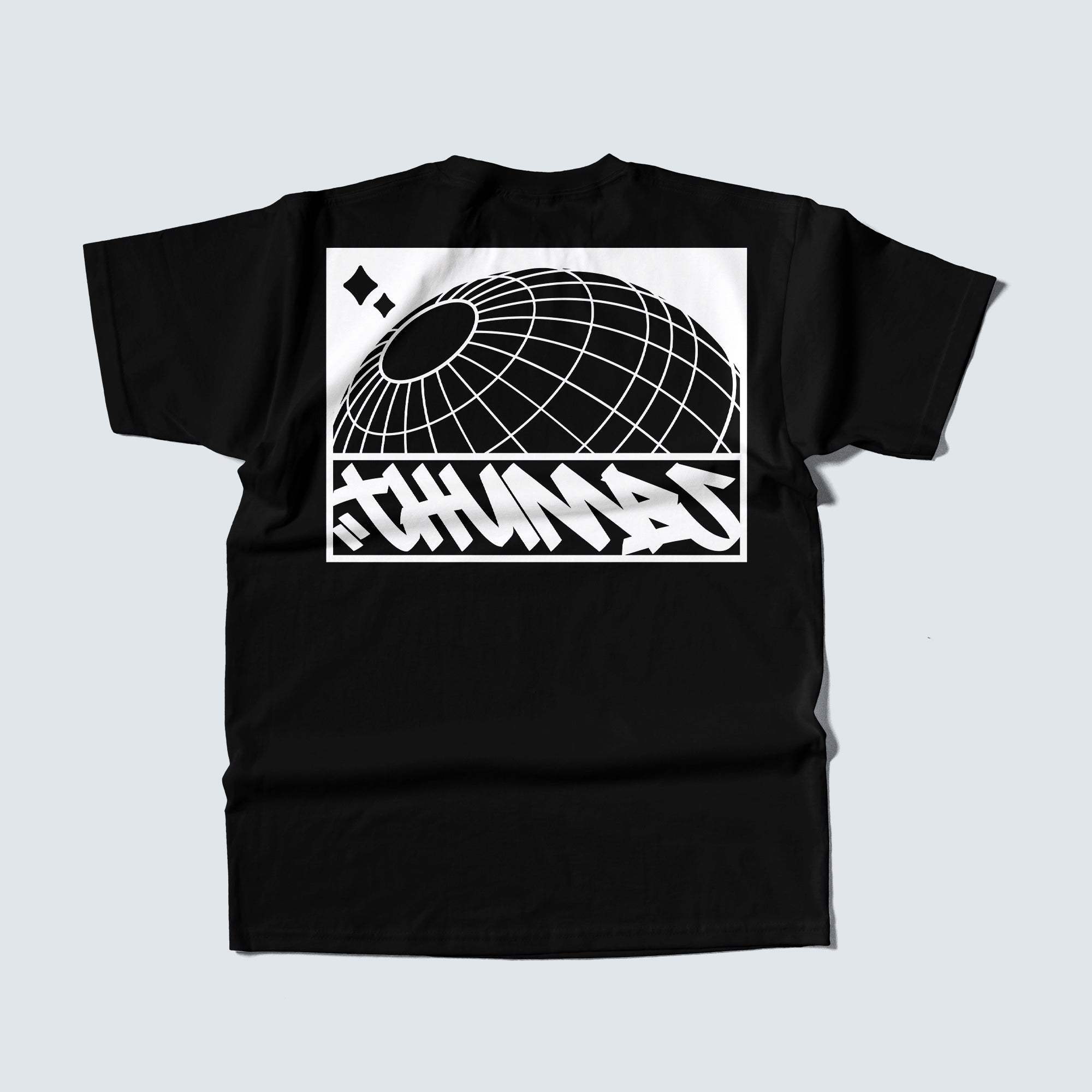 Thumbs Global Tag Black/White T-Shirt