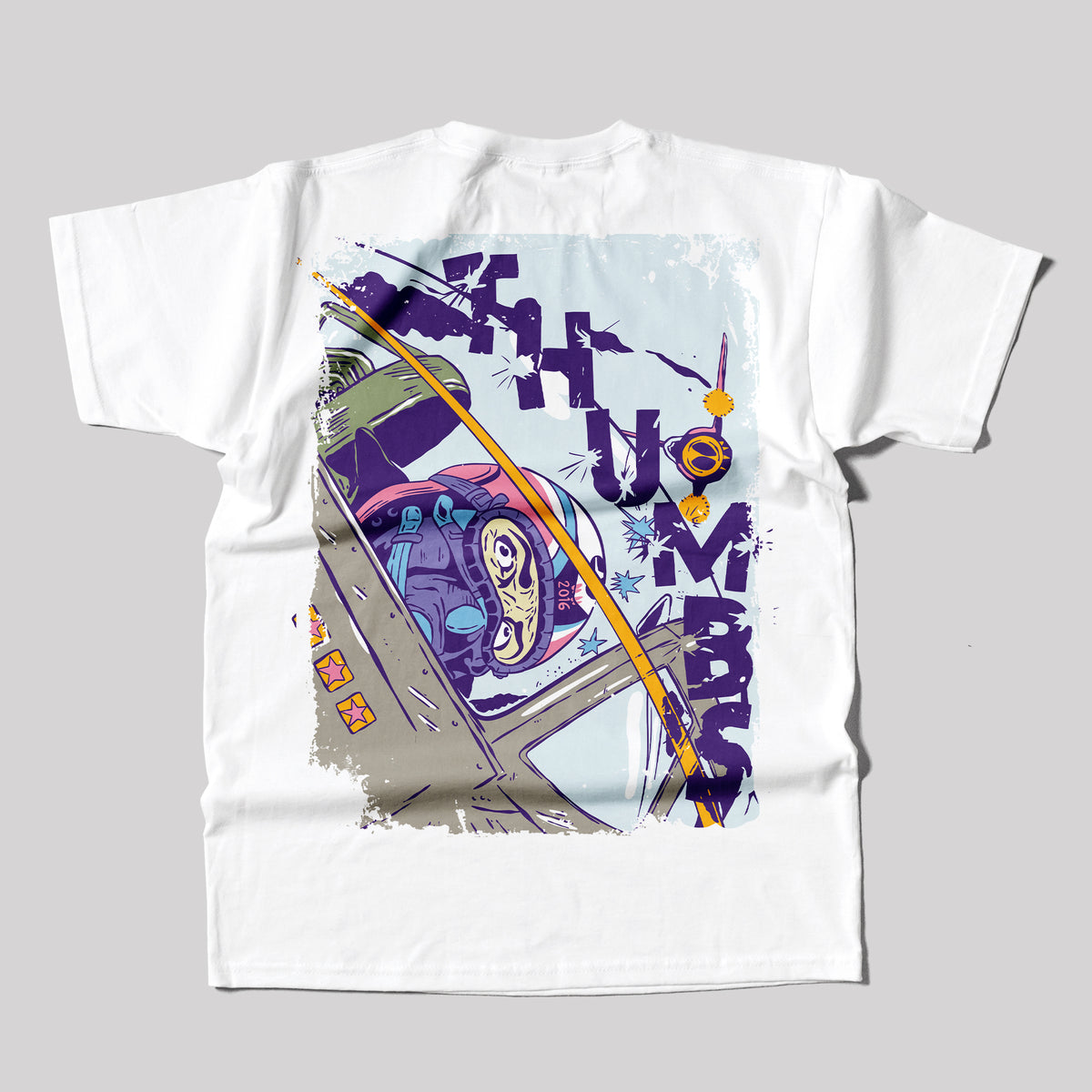 Thumbs Mayday T-Shirt in White