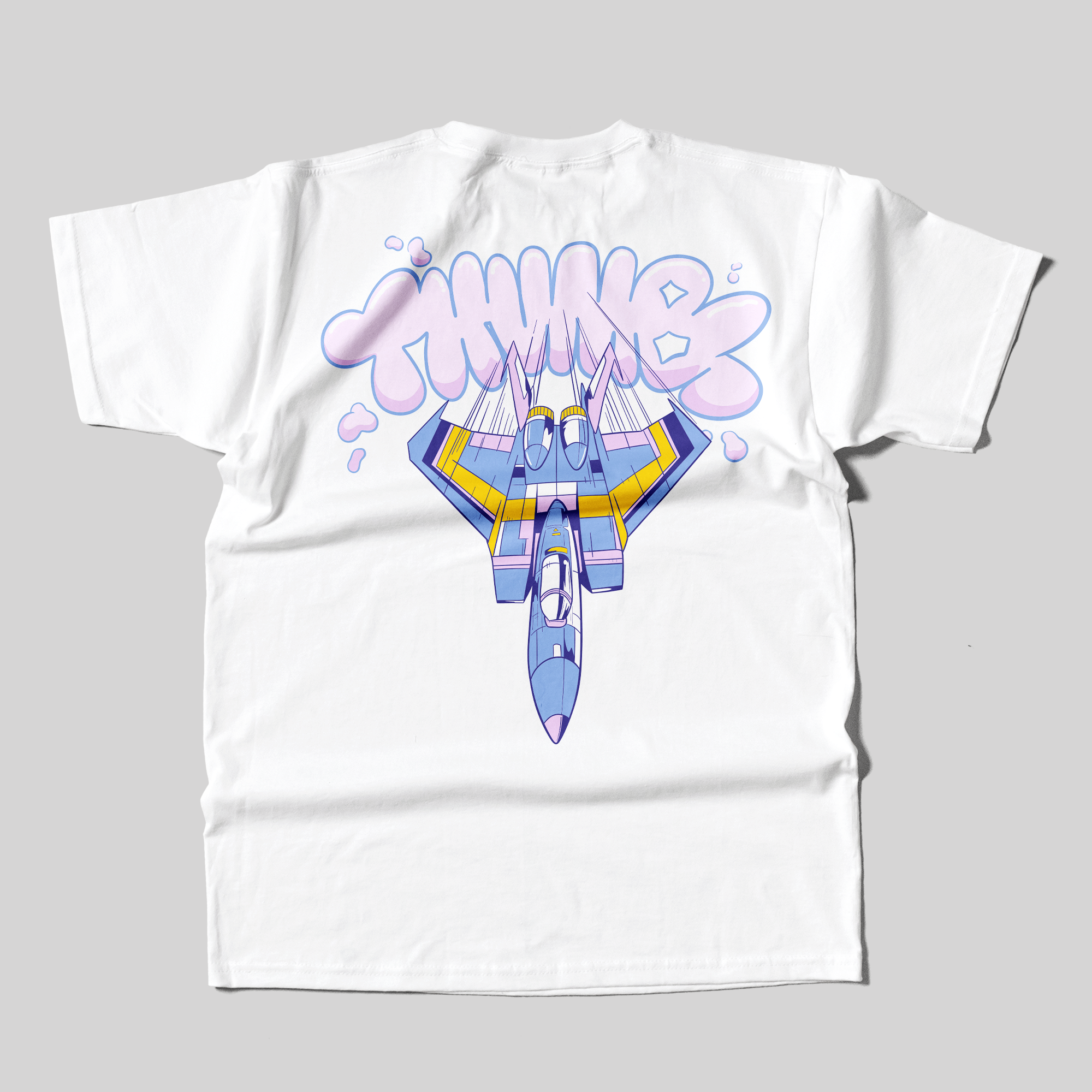 Thumbs Sonic Boom T-Shirt in White