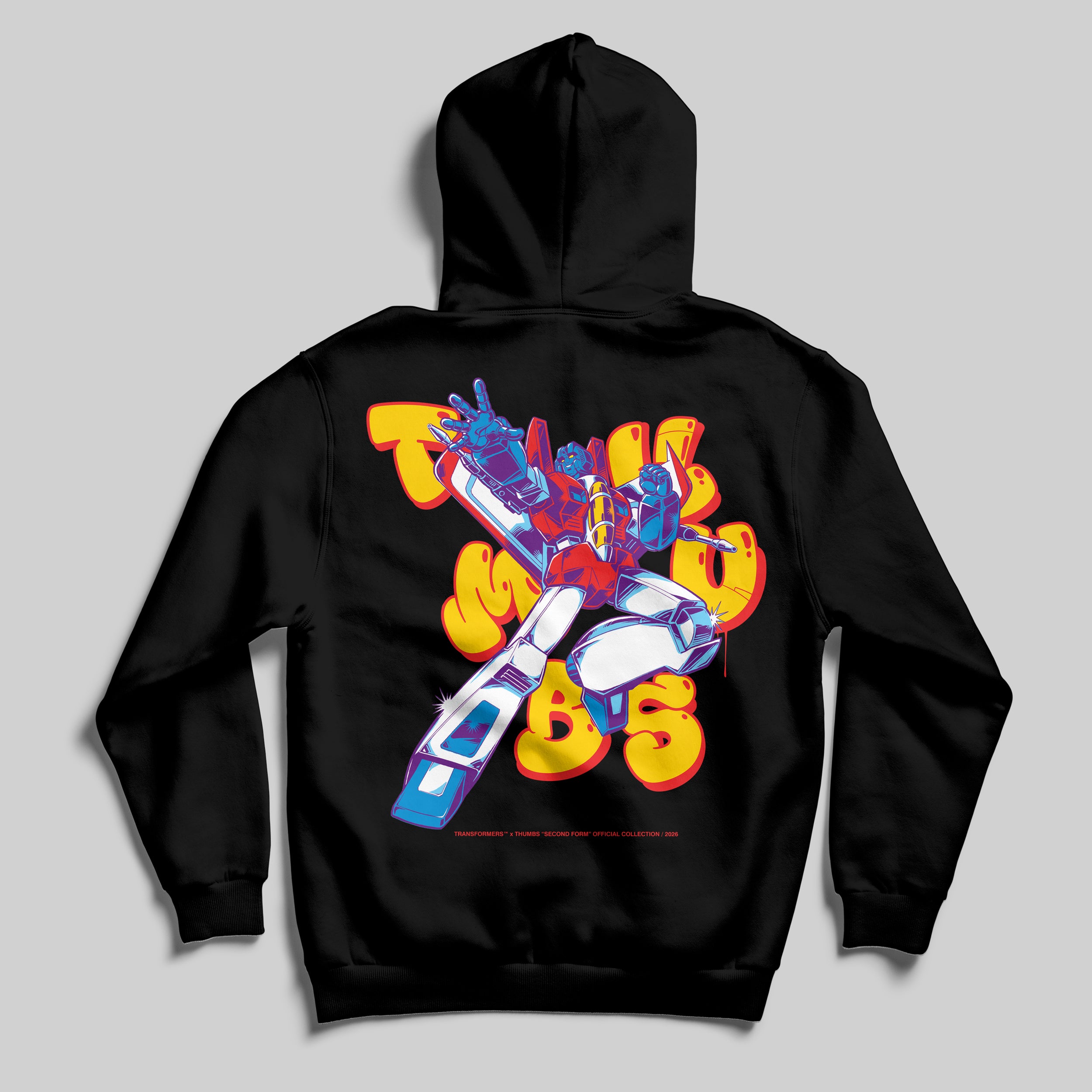 Transformers x Thumbs Starscream Aerosol Hood in Black
